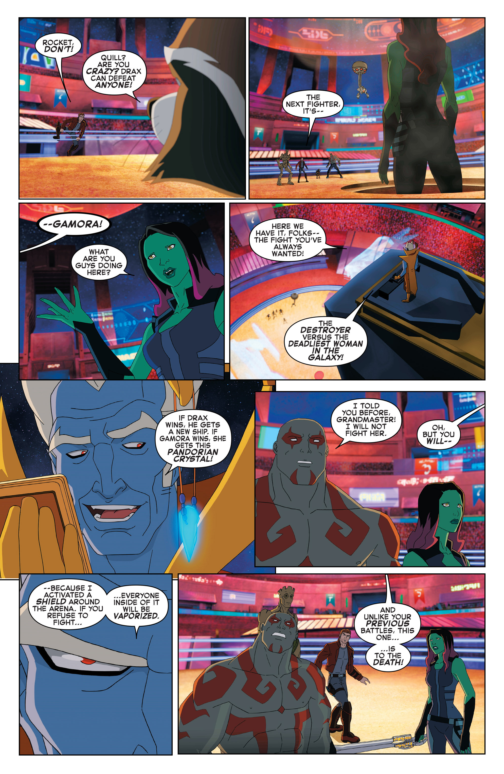 Read online Marvel Universe Guardians of the Galaxy [II] comic -  Issue #4 - 13