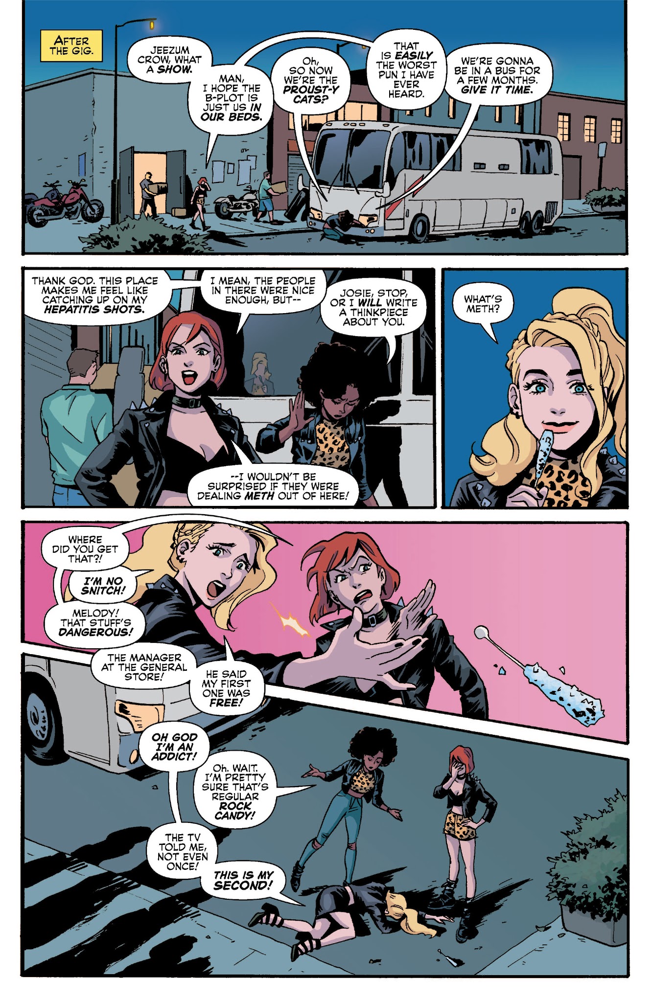 Read online Josie and the Pussycats comic -  Issue # _TPB 1 - 32