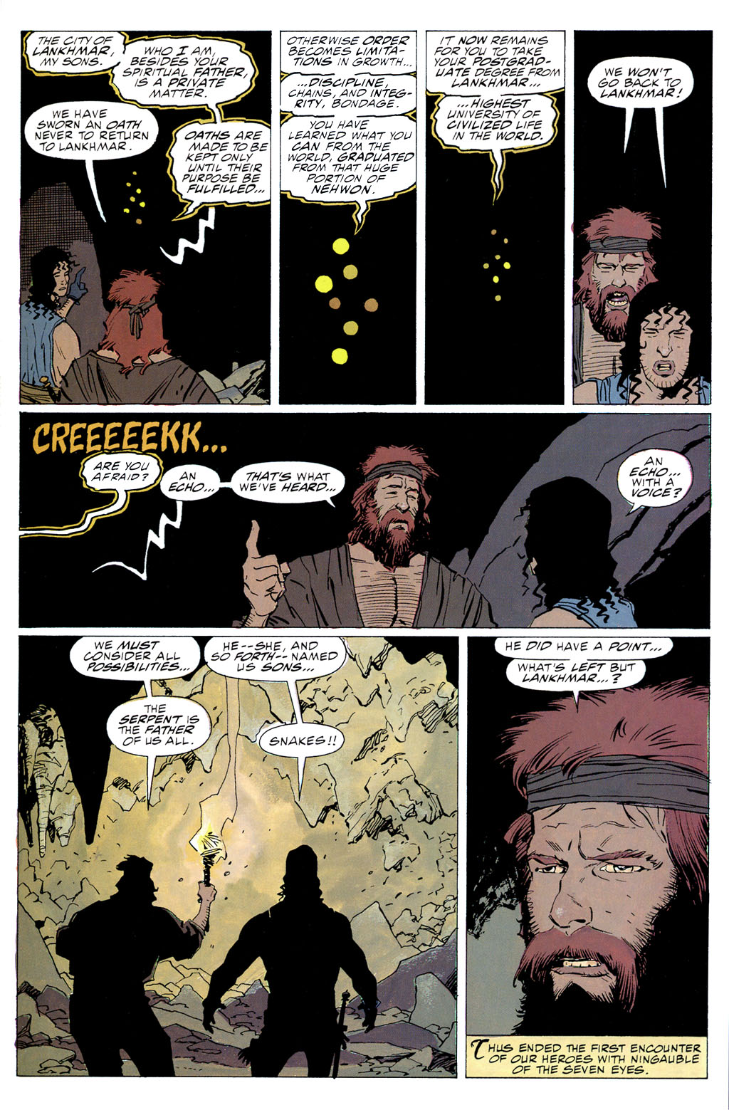 Read online Fafhrd and the Gray Mouser comic -  Issue #2 - 15