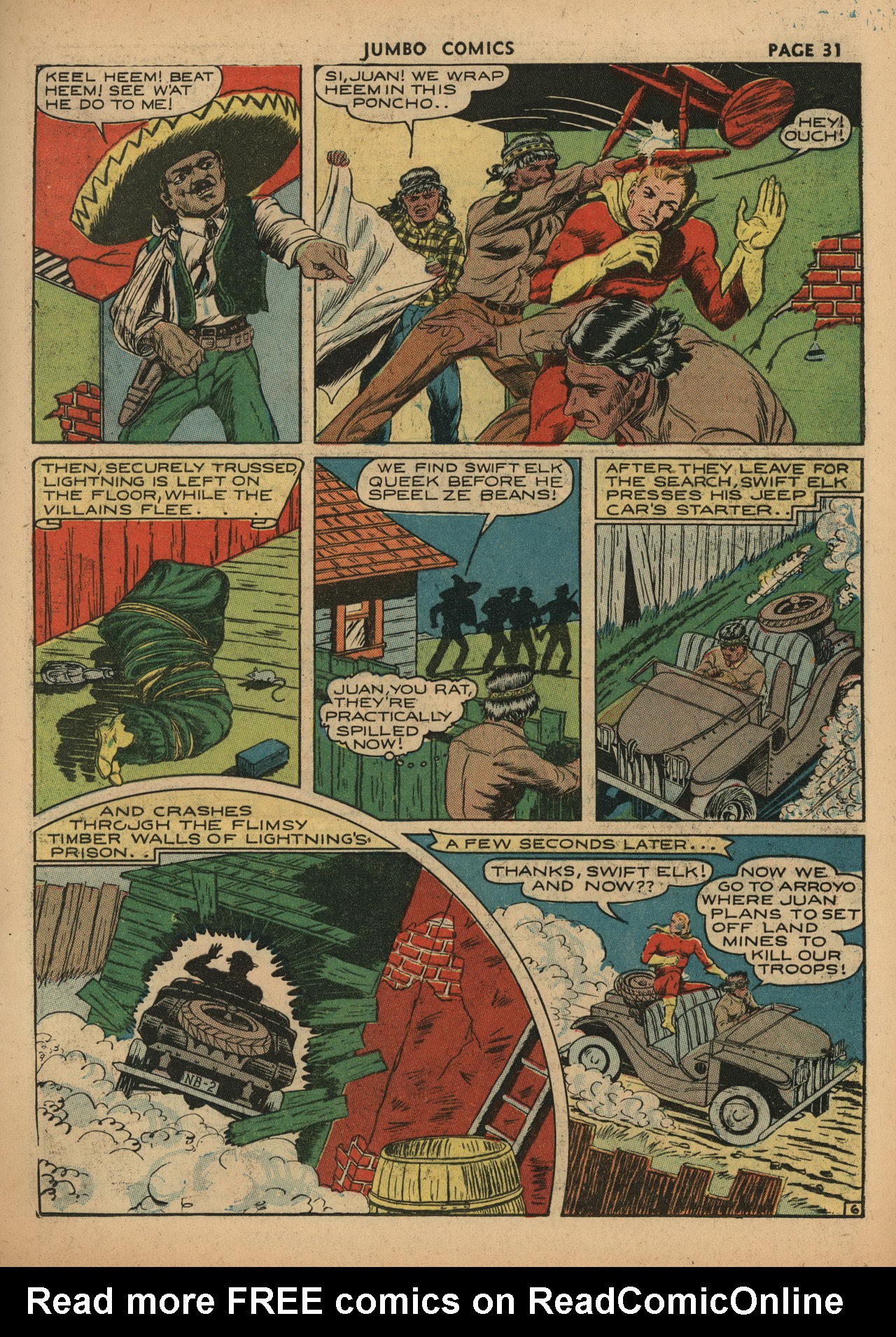 Read online Jumbo Comics comic -  Issue #37 - 33