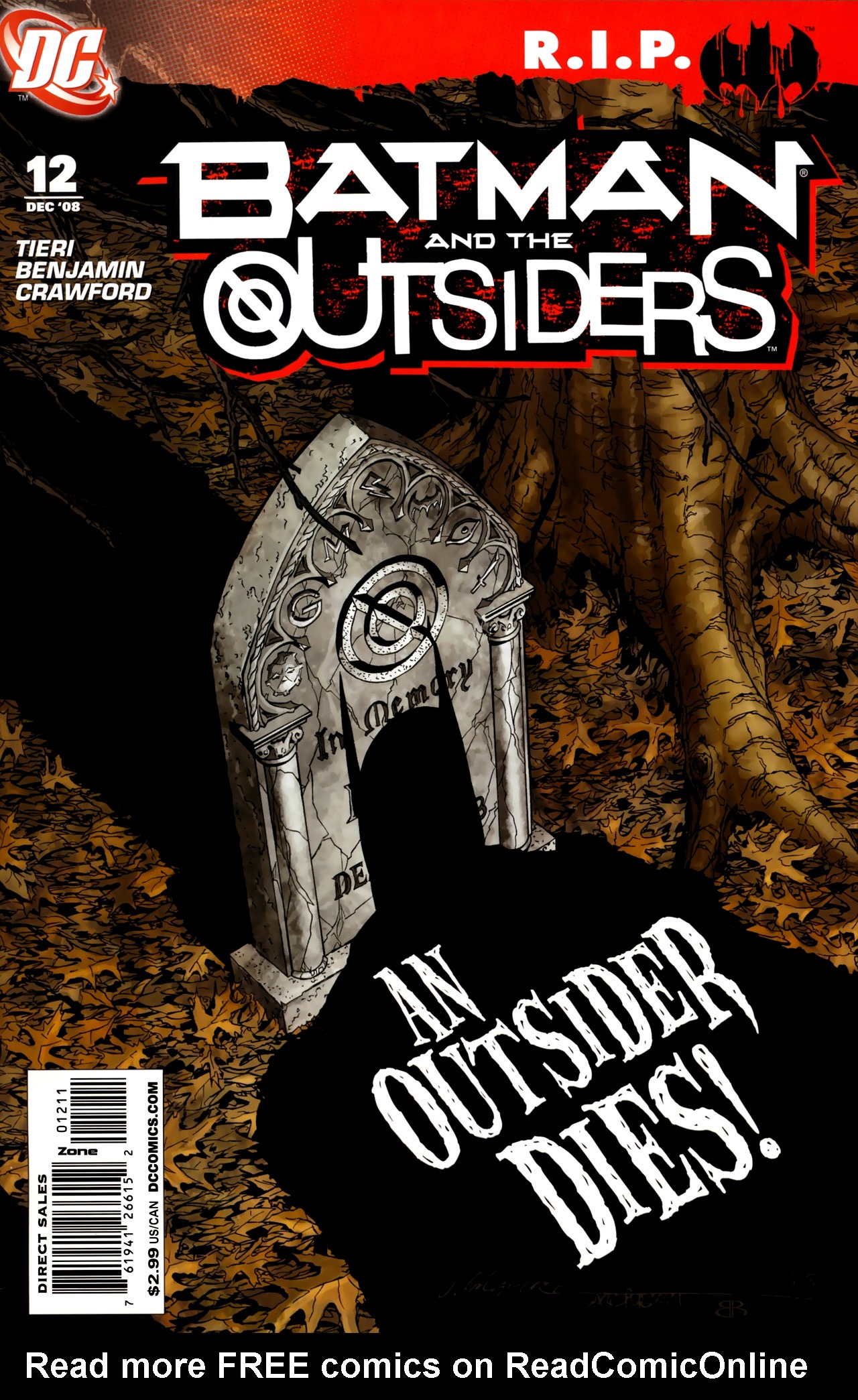 Read online Batman and the Outsiders (2007) comic -  Issue #12 - 1