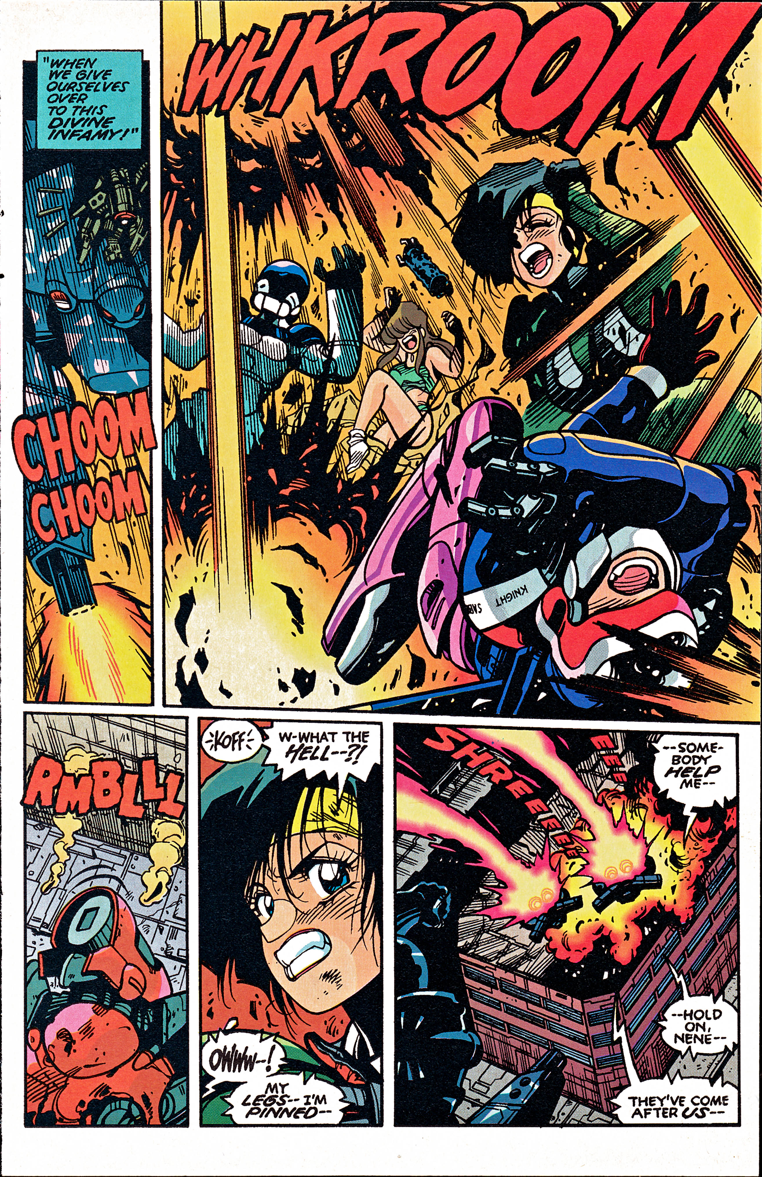 Read online Bubblegum Crisis: Grand Mal comic -  Issue #4 - 14