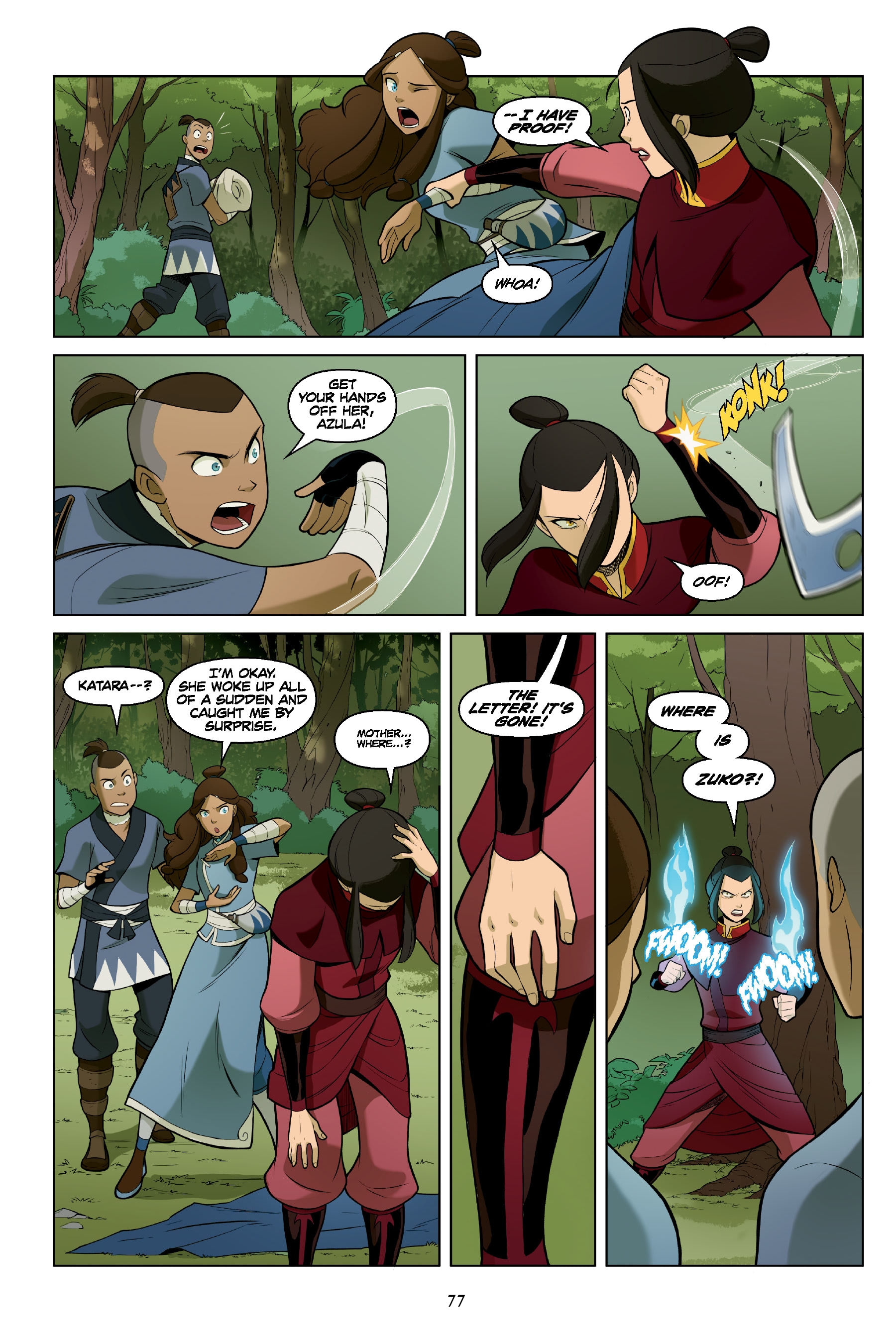 Read online Nickelodeon Avatar: The Last Airbender - The Search comic -  Issue # _TPB Omnibus (Part 1) - 78