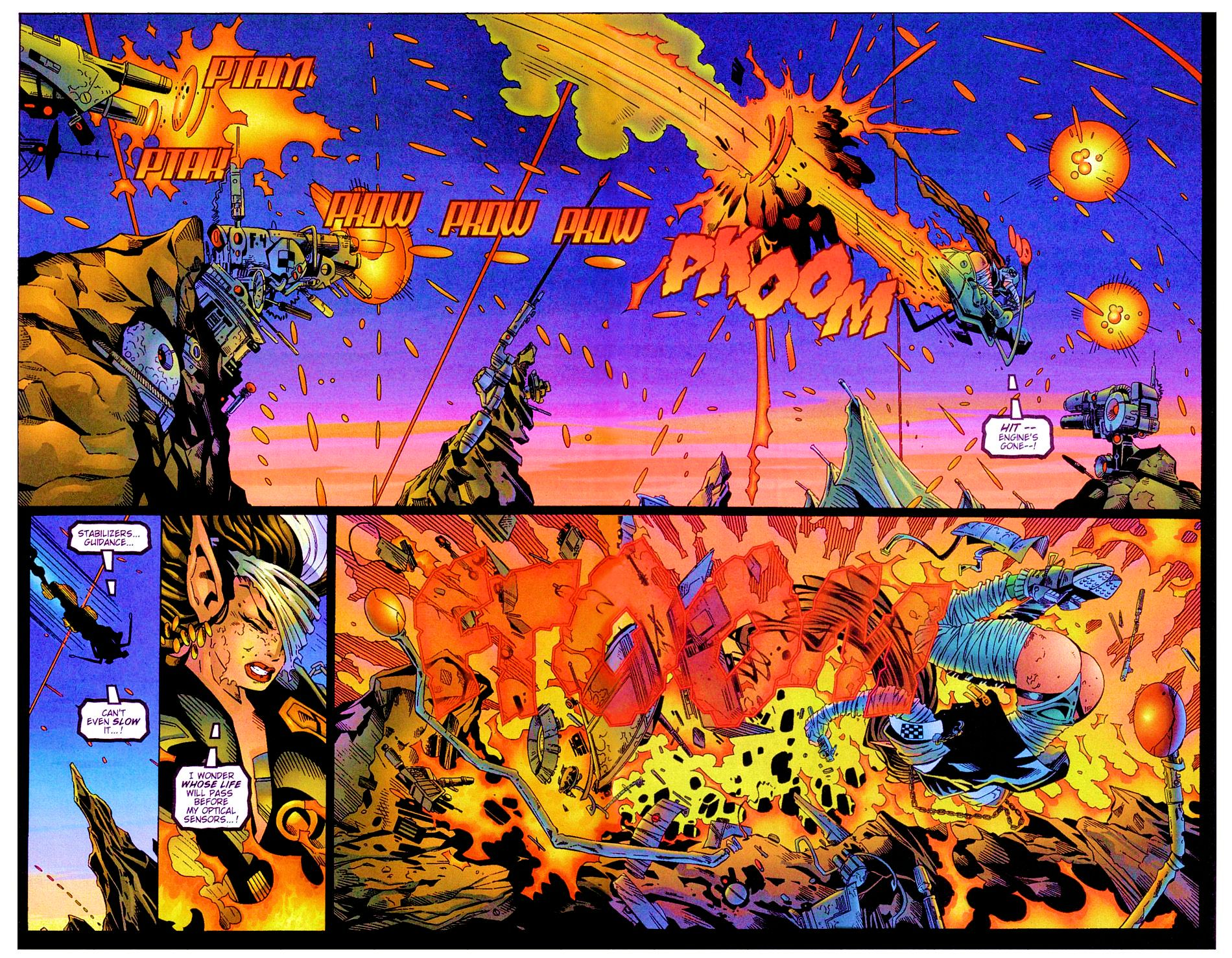Read online Cybernary comic -  Issue #4 - 5