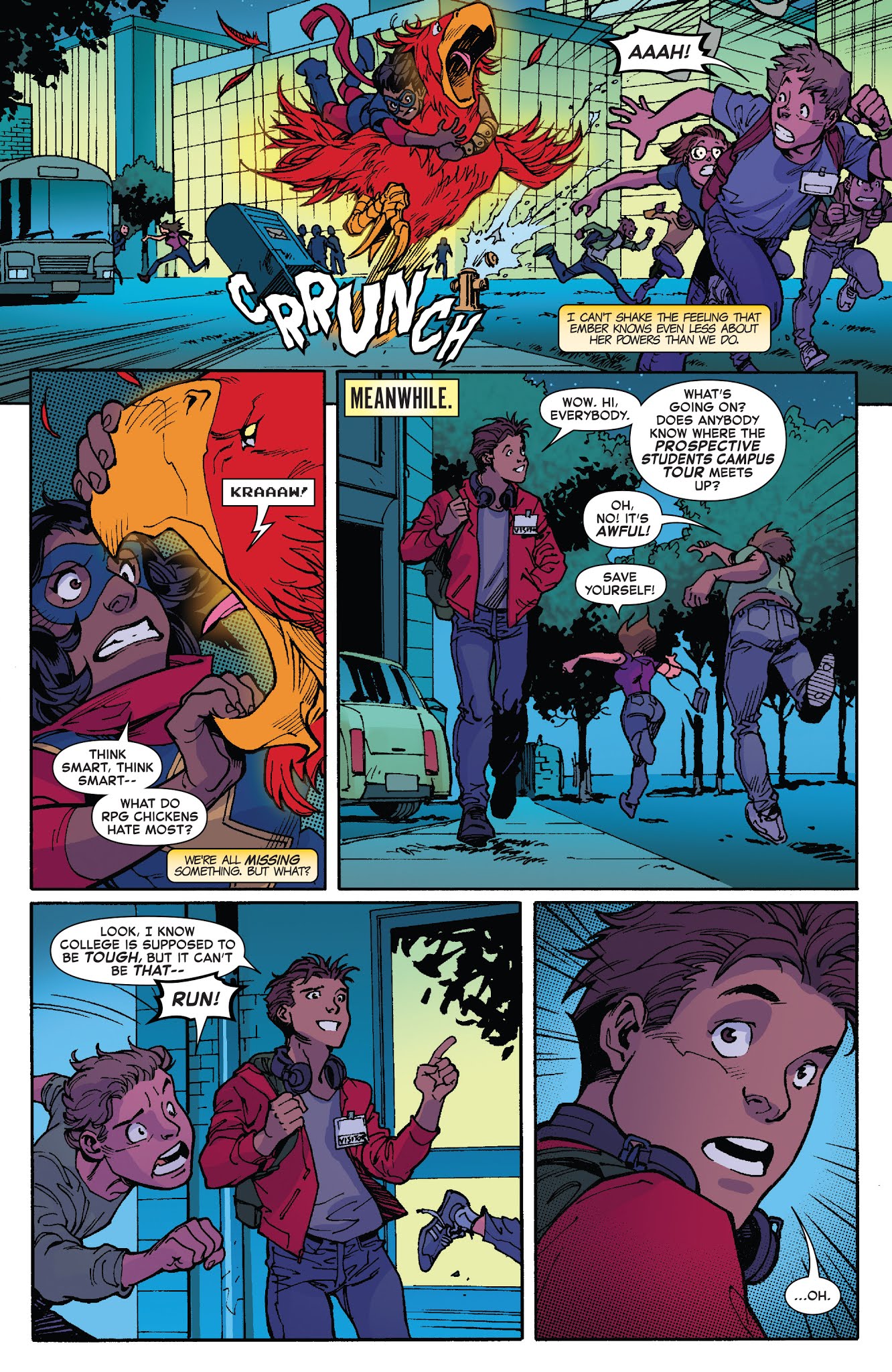 Read online Marvel Rising: Squirrel Girl & Ms. Marvel comic -  Issue # Full - 25