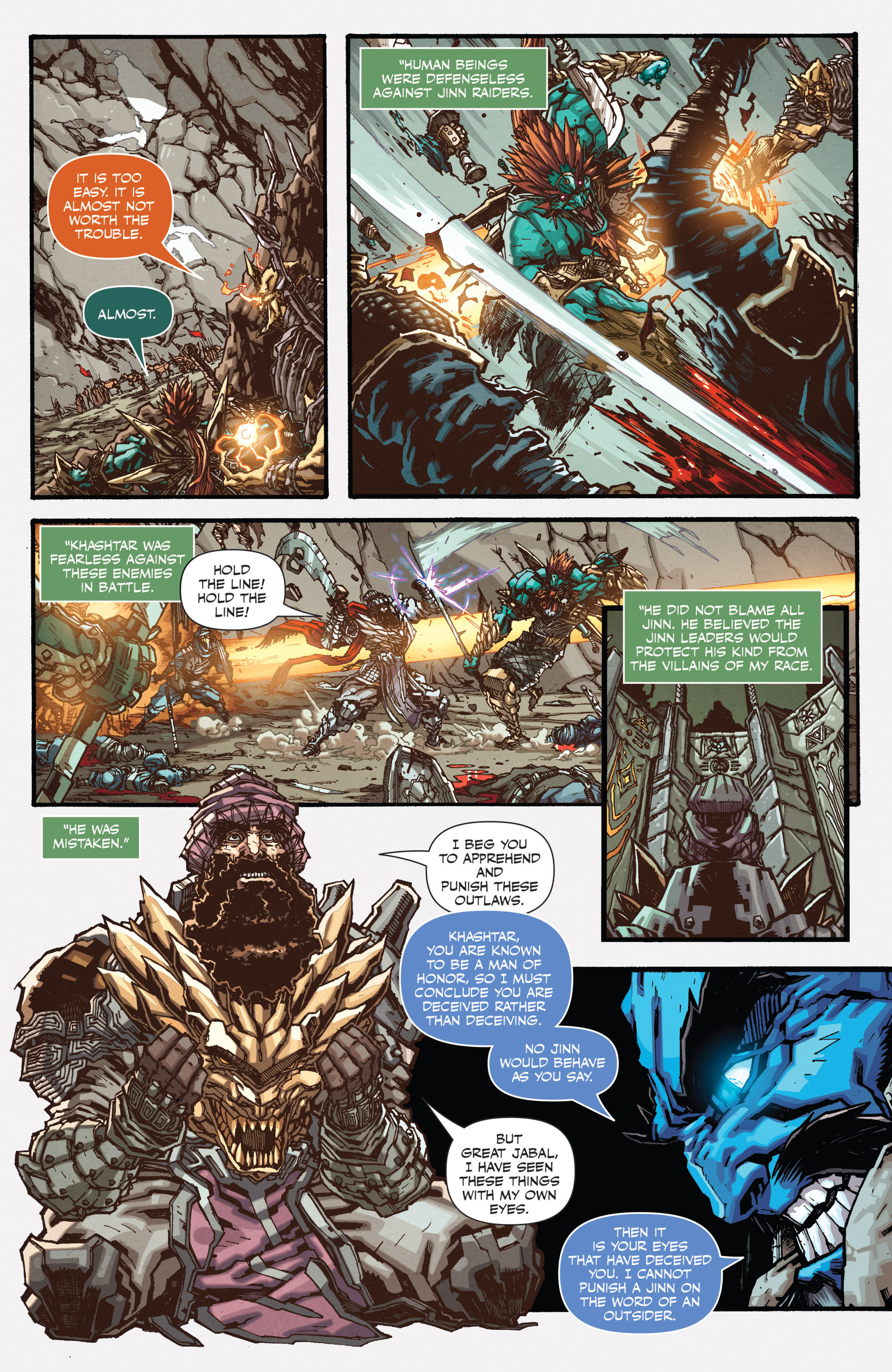 Read online Jinnrise comic -  Issue #6 - 12