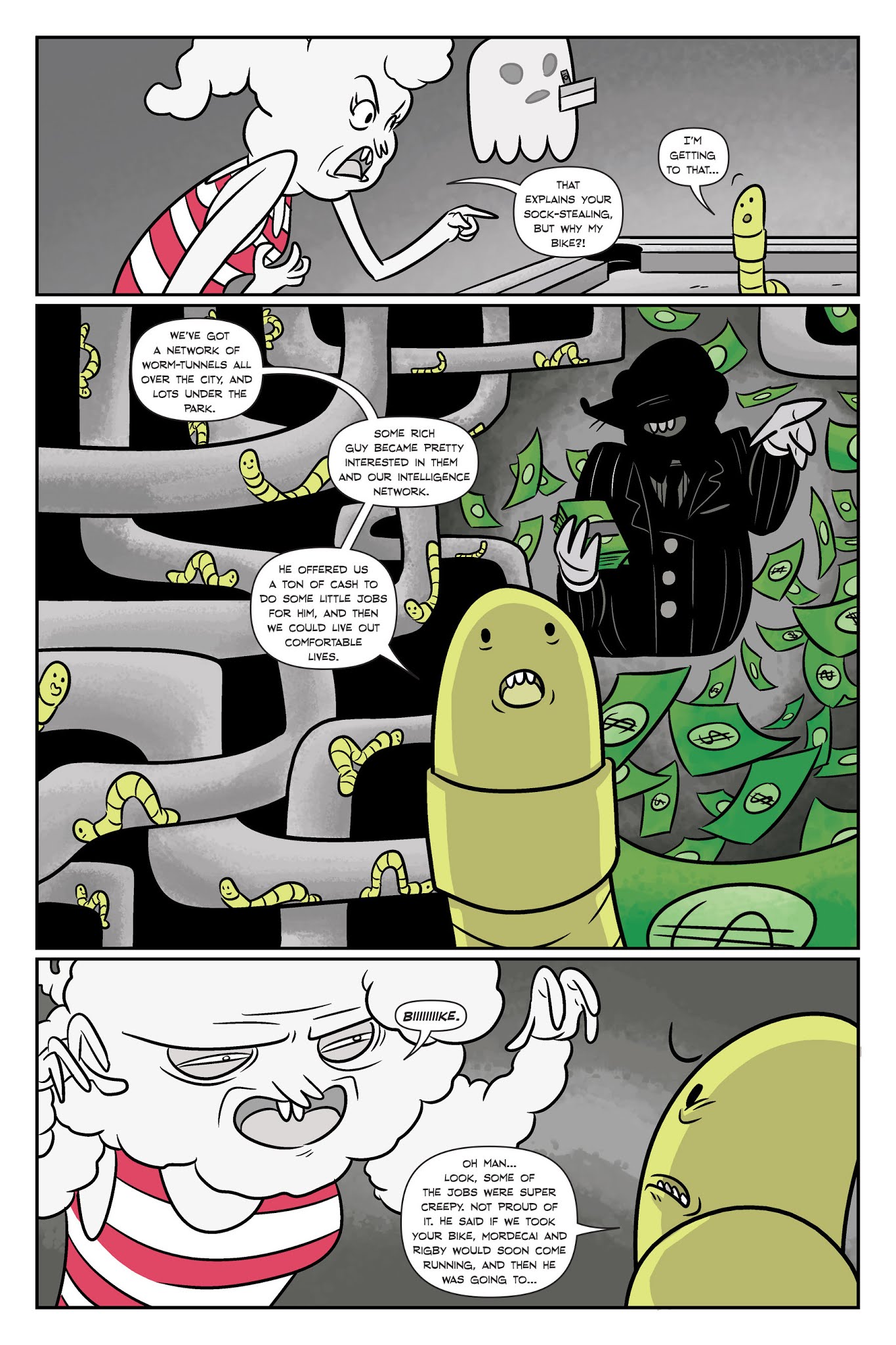 Read online Regular Show: Noir Means Noir, Buddy comic -  Issue # TPB (Part 1) - 66