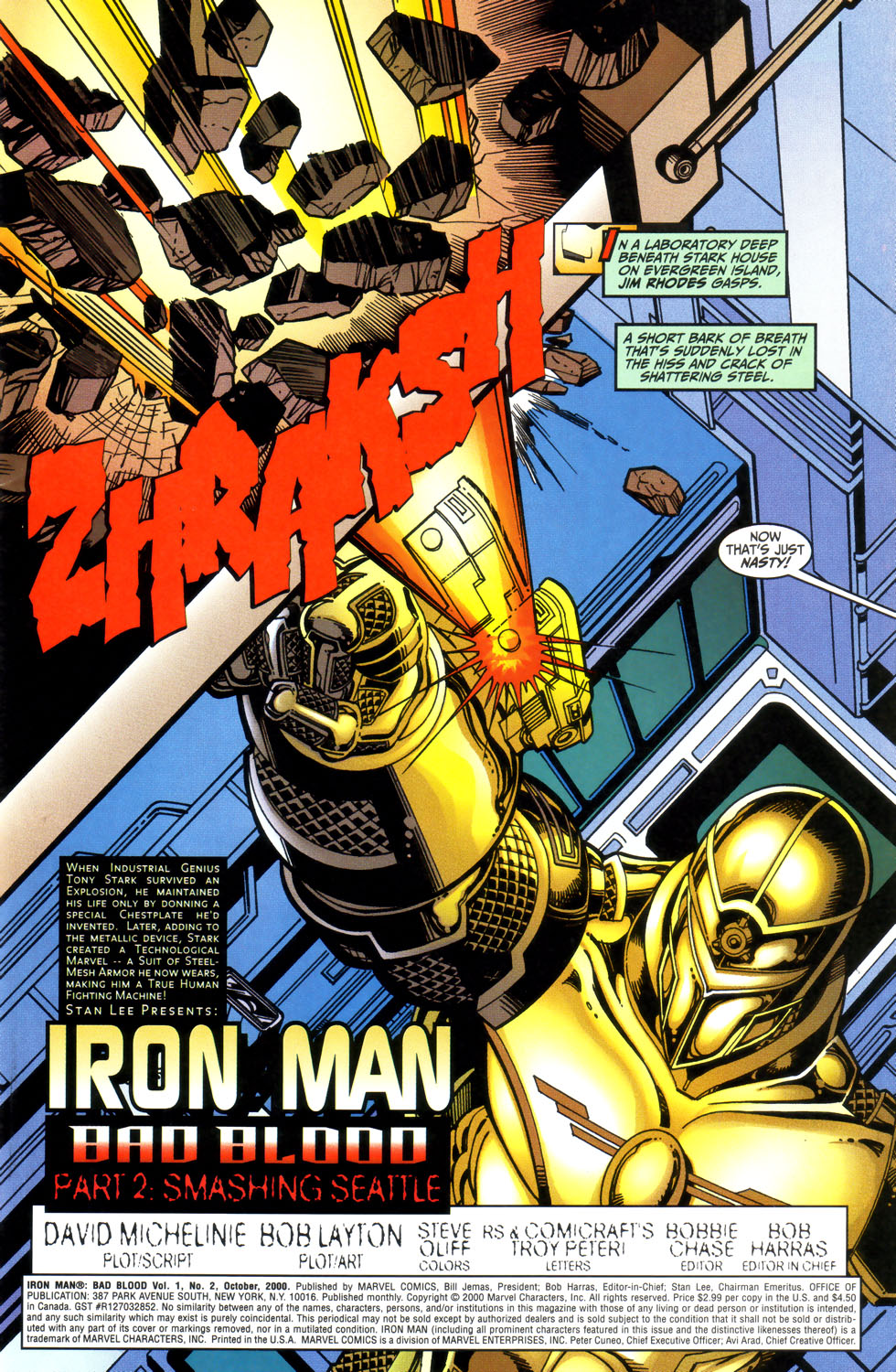 Read online Iron Man: Bad Blood comic -  Issue #2 - 2