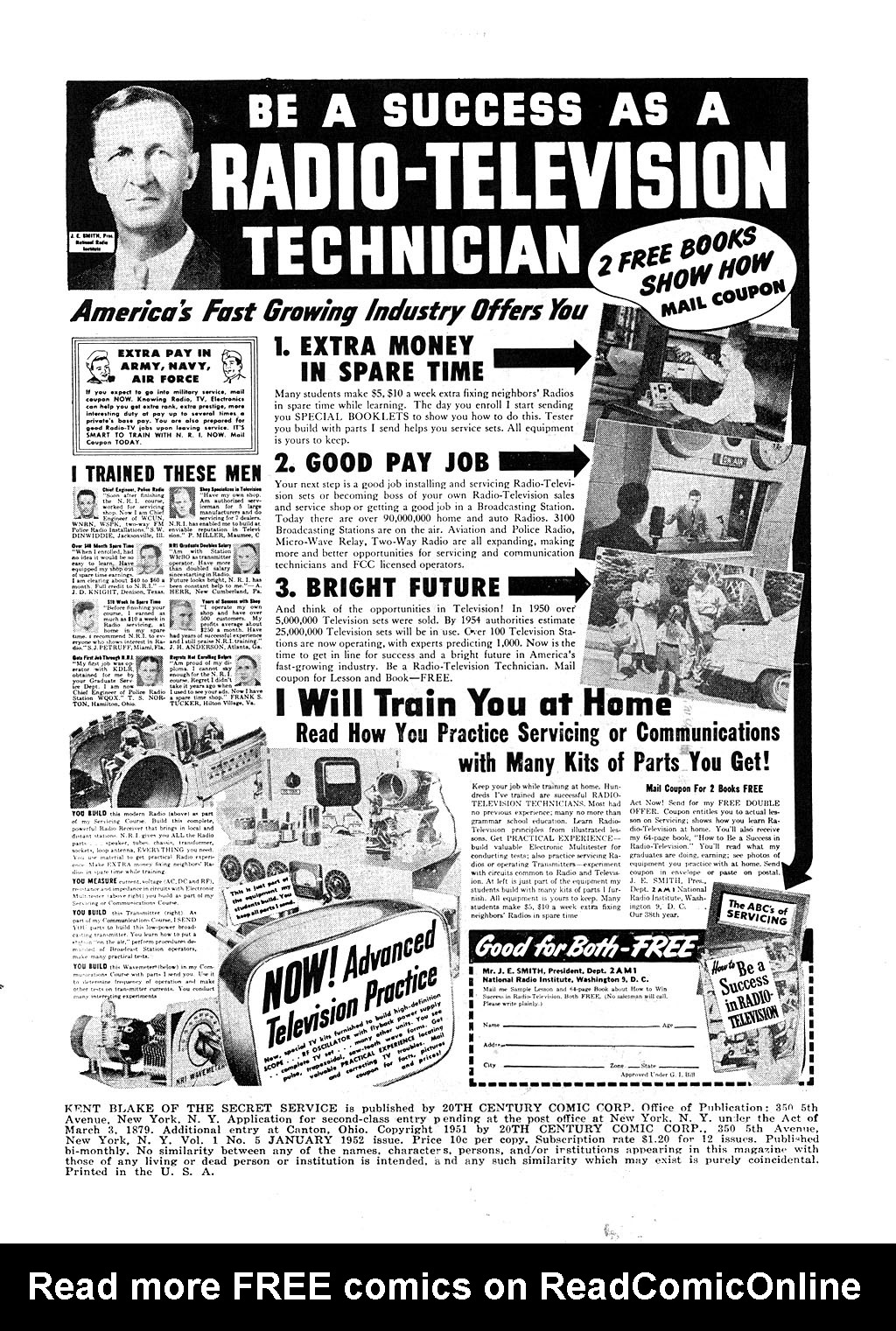 Read online Kent Blake of the Secret Service comic -  Issue #5 - 2