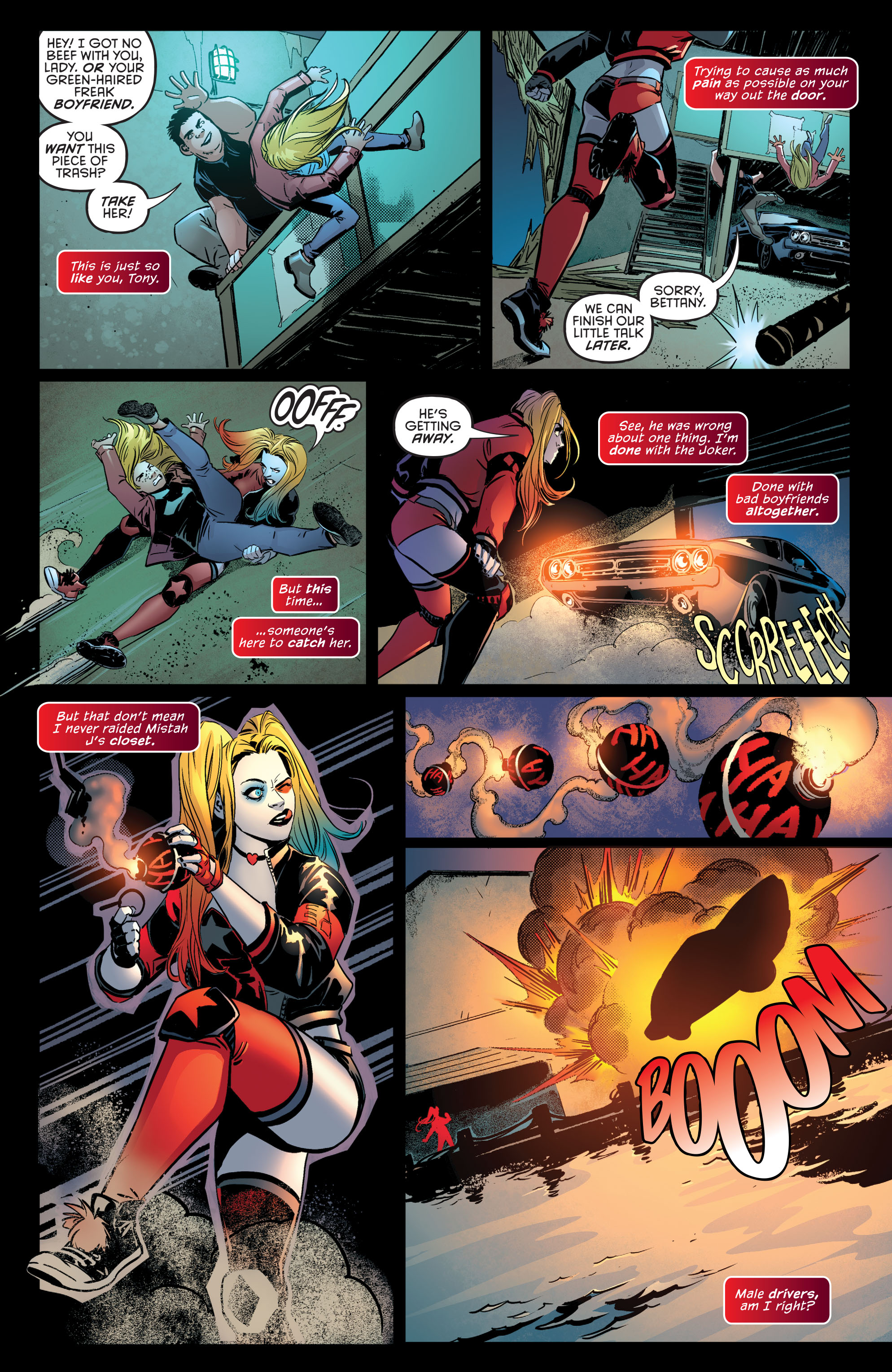 Read online Harley Quinn: Make 'em Laugh comic -  Issue #2 - 16
