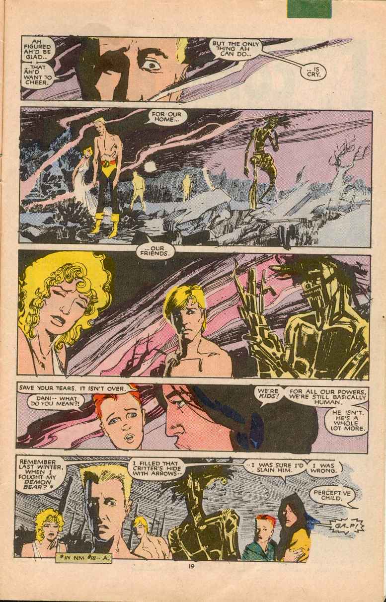 The New Mutants Issue #37 #44 - English 20