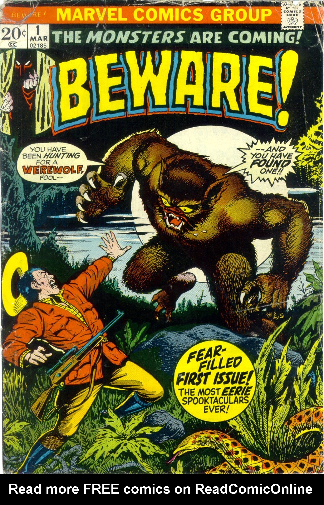 Read online Beware! (1973) comic -  Issue #1 - 1