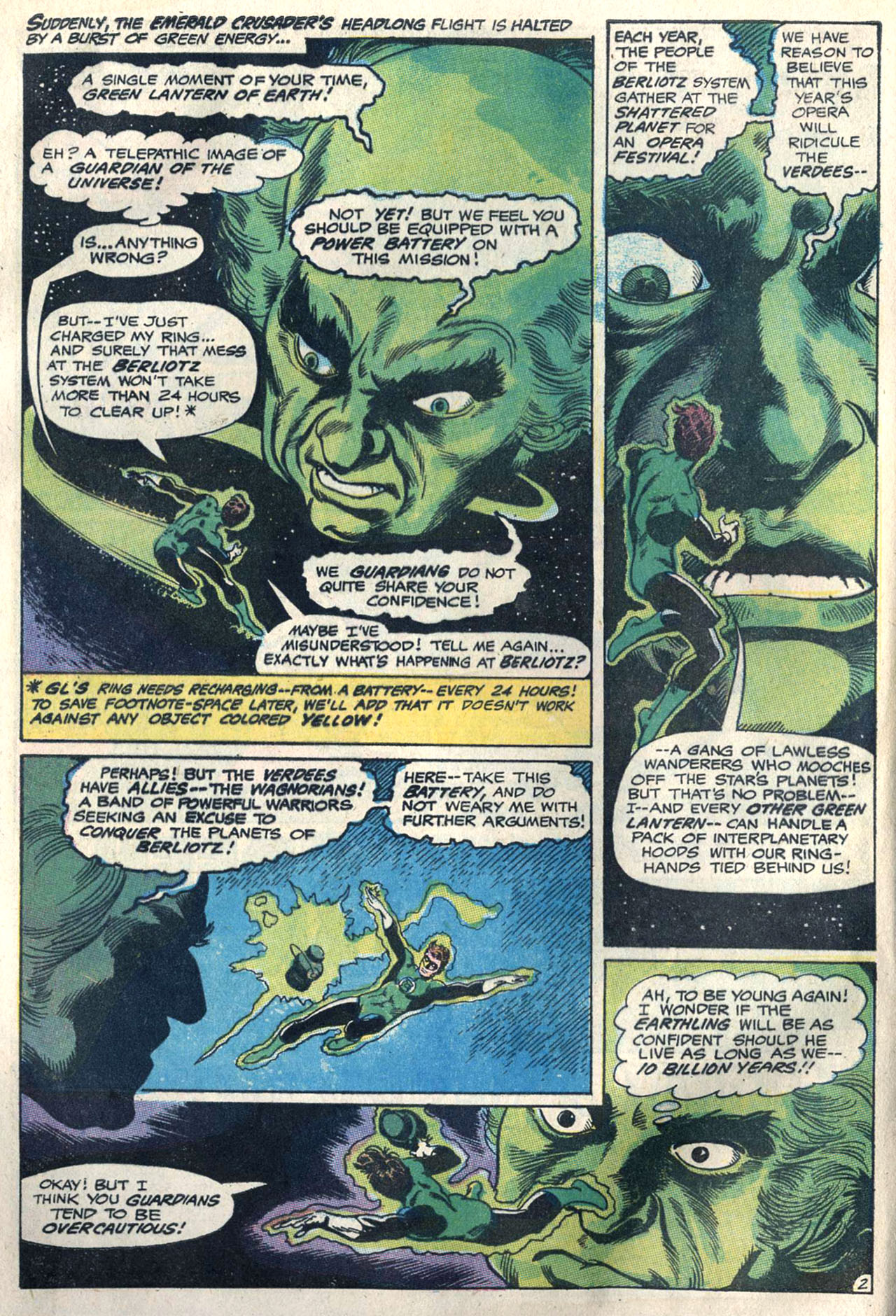 Read online Green Lantern (1960) comic -  Issue #72 - 4