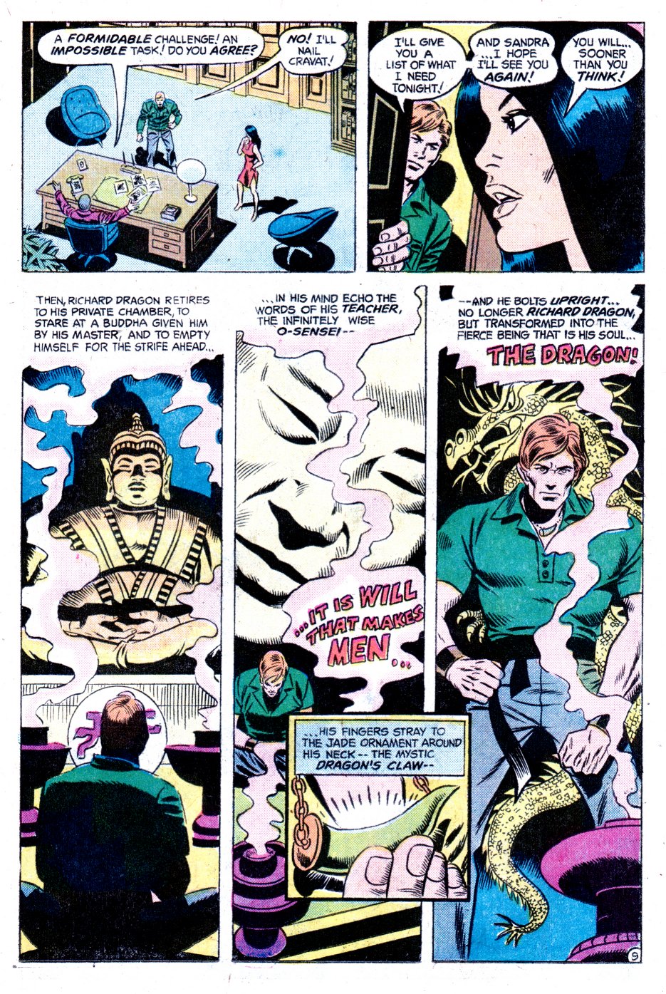 Read online Richard Dragon, Kung-Fu Fighter comic -  Issue #5 - 10