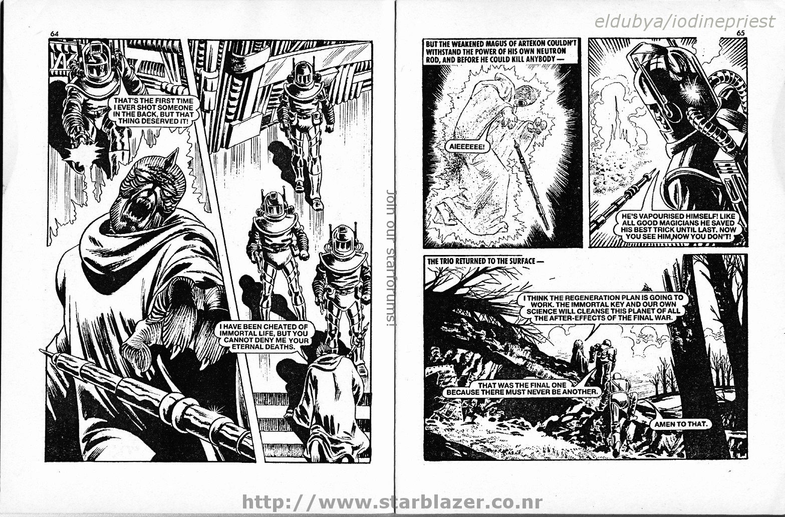 Read online Starblazer comic -  Issue #178 - 34