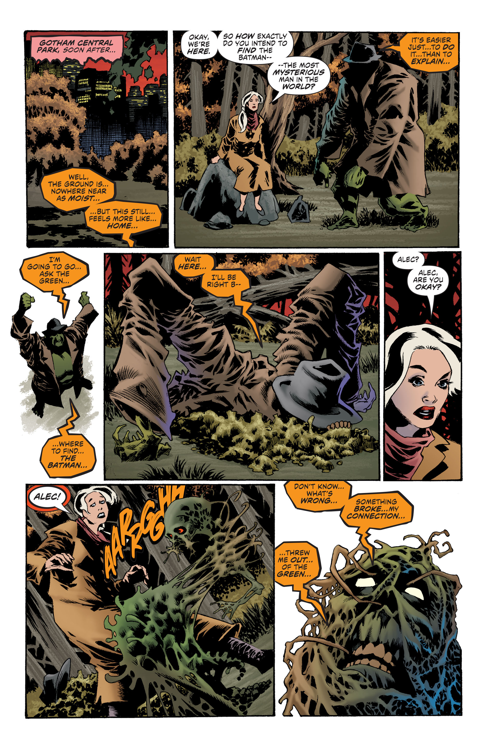 Read online Convergence Swamp Thing comic -  Issue #1 - 11