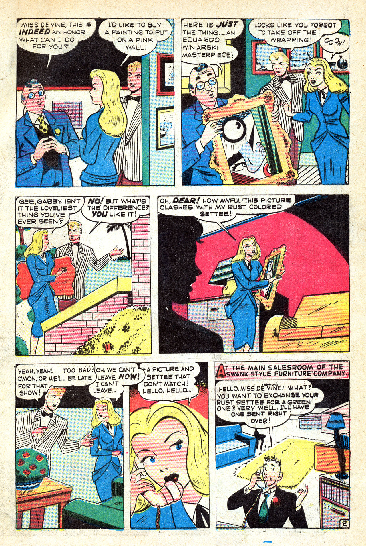 Read online Venus (1948) comic -  Issue #1 - 29