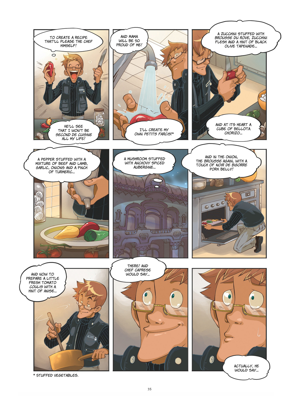 Read online Lord of Burger comic -  Issue #1 - 35