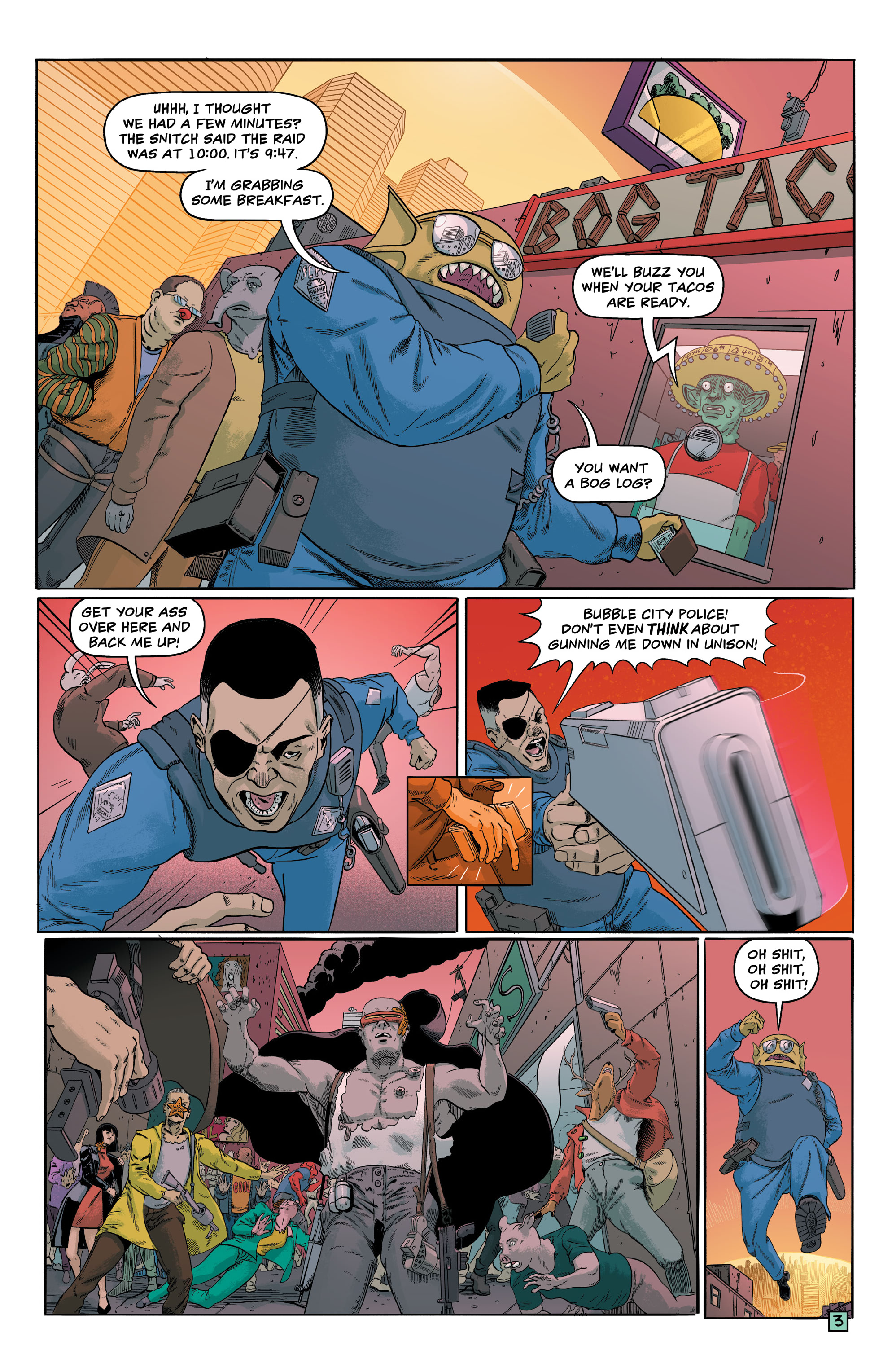 Read online Justice Warriors comic -  Issue #1 - 5