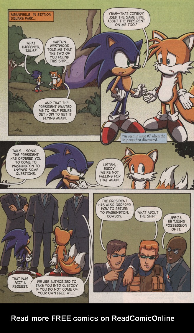 Read online Sonic X comic -  Issue #13 - 8