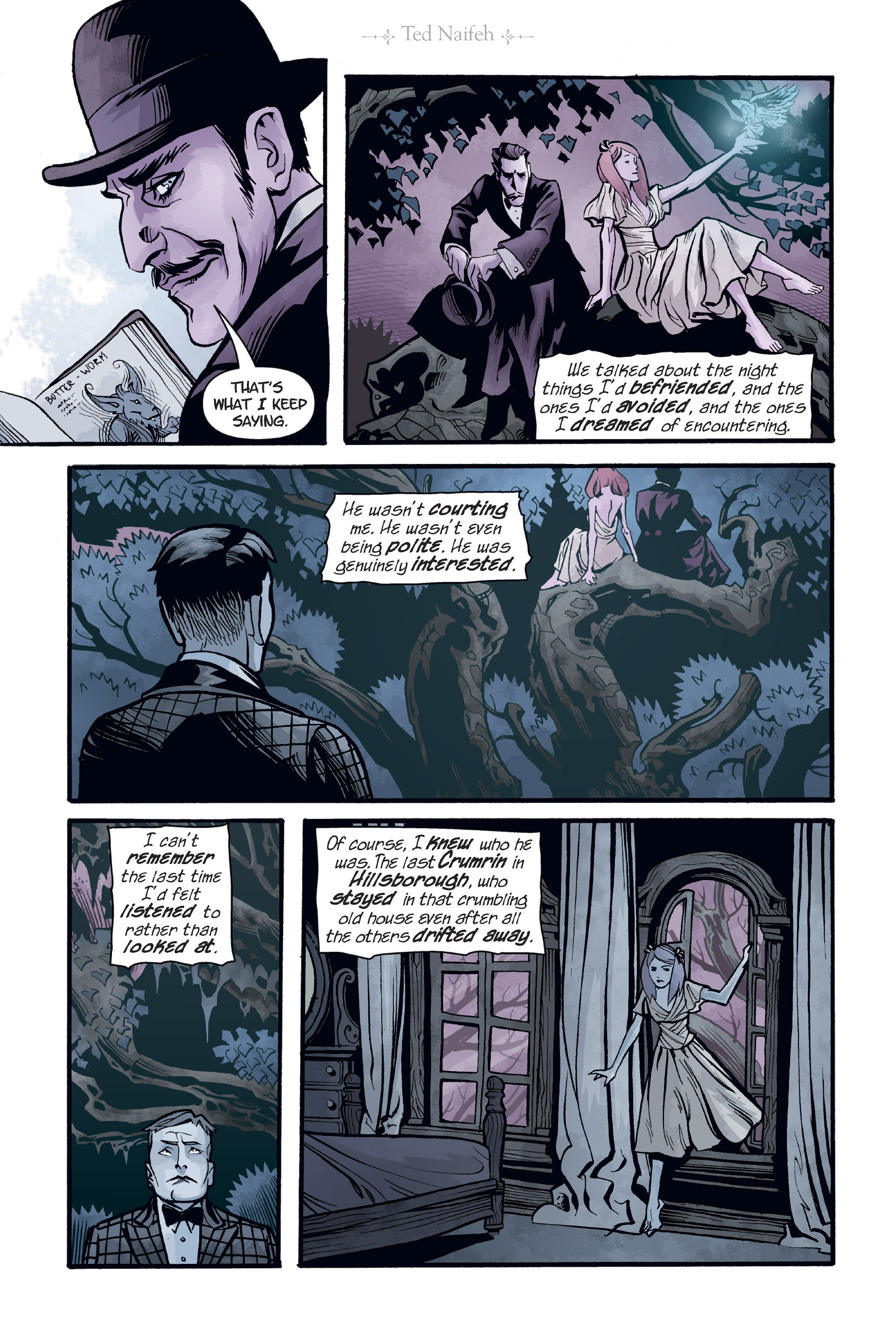 Read online Courtney Crumrin comic -  Issue # _TPB 5 - 112