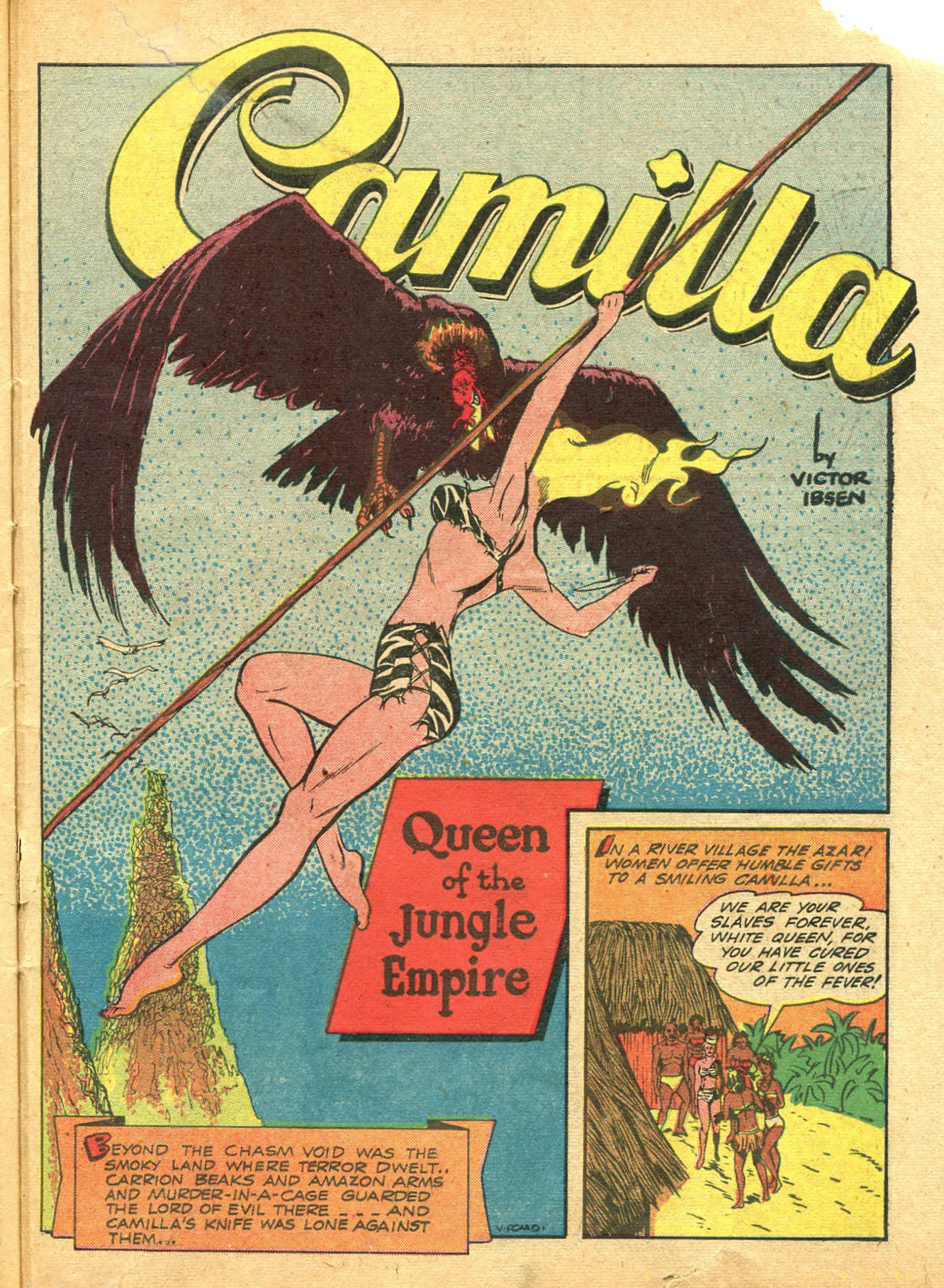 Read online Jungle Comics comic -  Issue #43 - 49