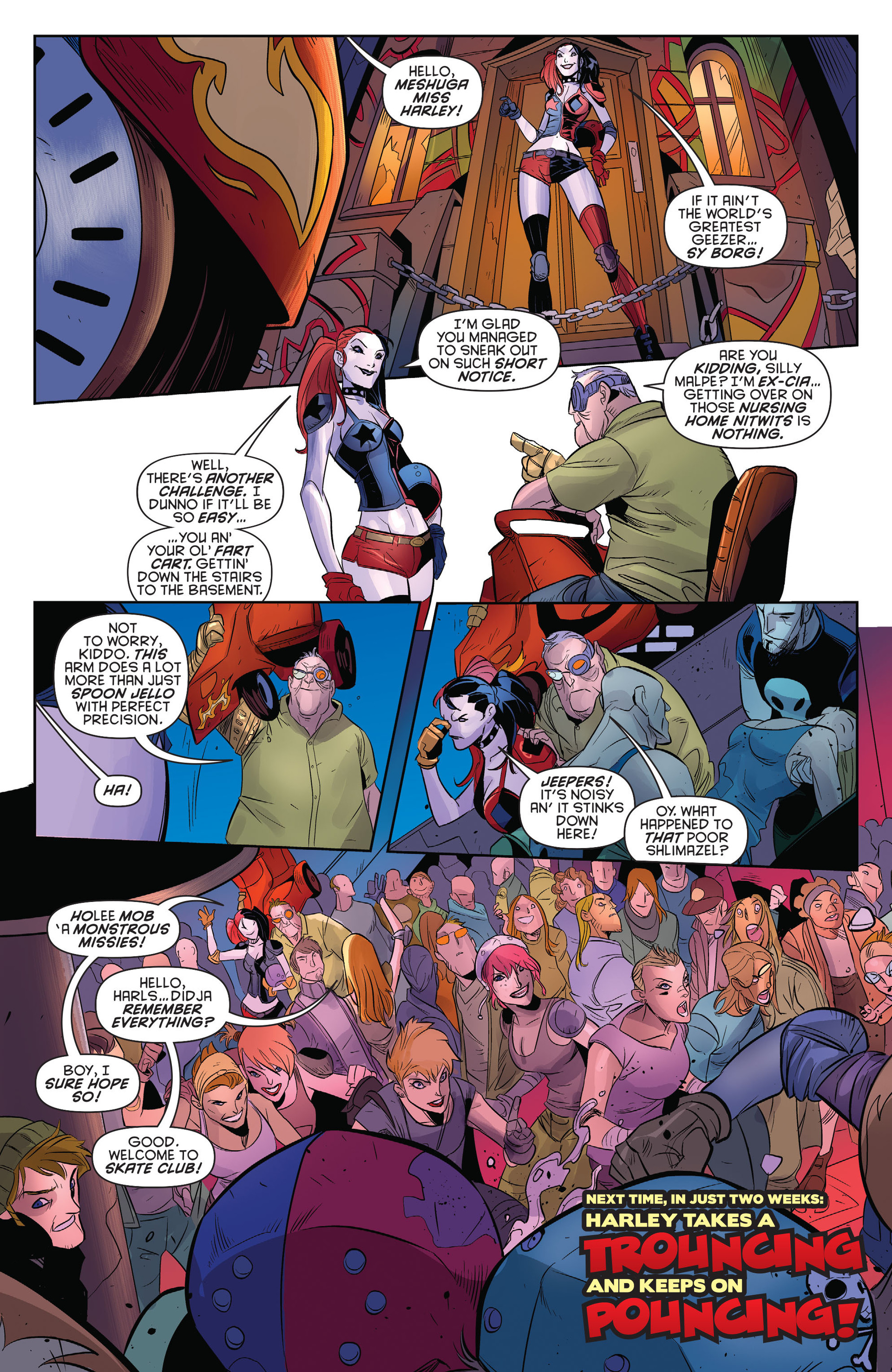 Read online Harley Quinn (2014) comic -  Issue #9 - 21