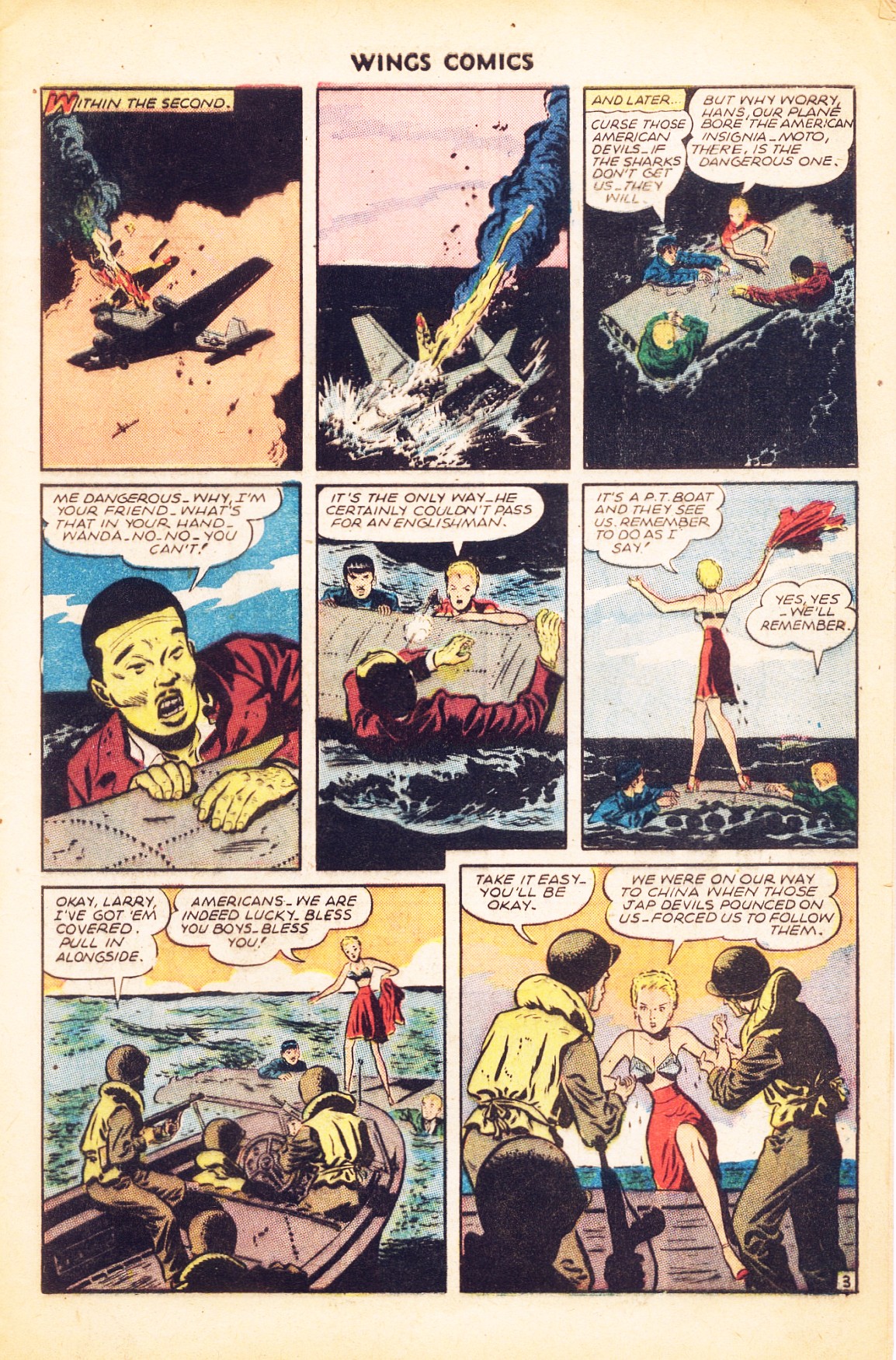 Read online Wings Comics comic -  Issue #62 - 5