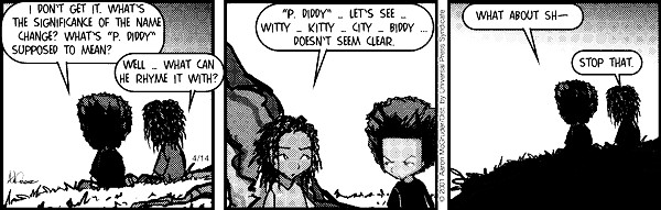 Read online The Boondocks Collection comic -  Issue # Year 2001 - 104