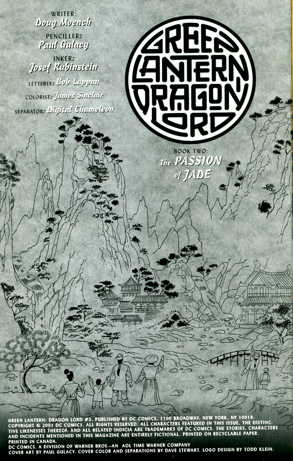 Read online Green Lantern: Dragon Lord comic -  Issue #2 - 2