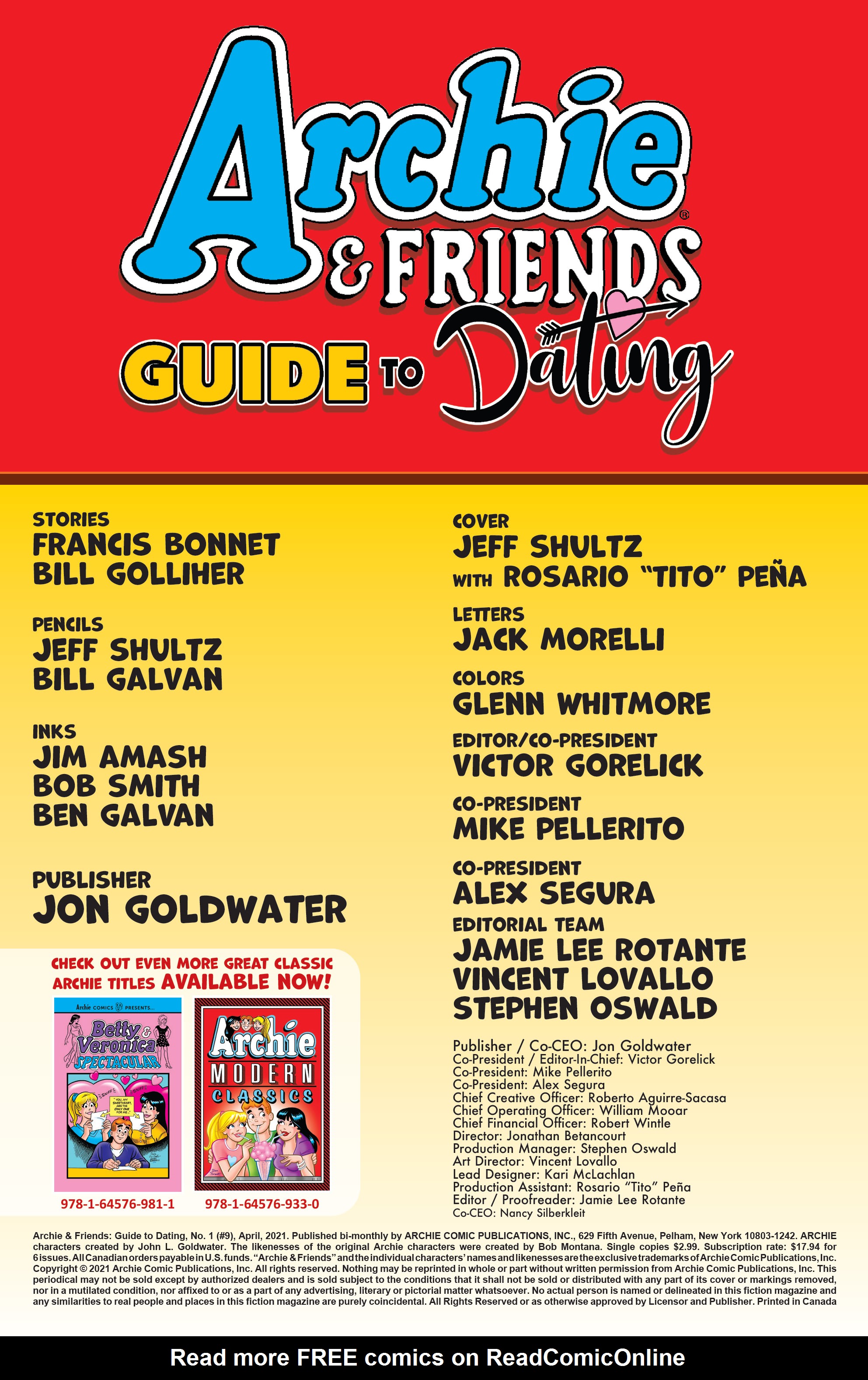 Read online Archie & Friends (2019) comic -  Issue # Guide to Dating - 2