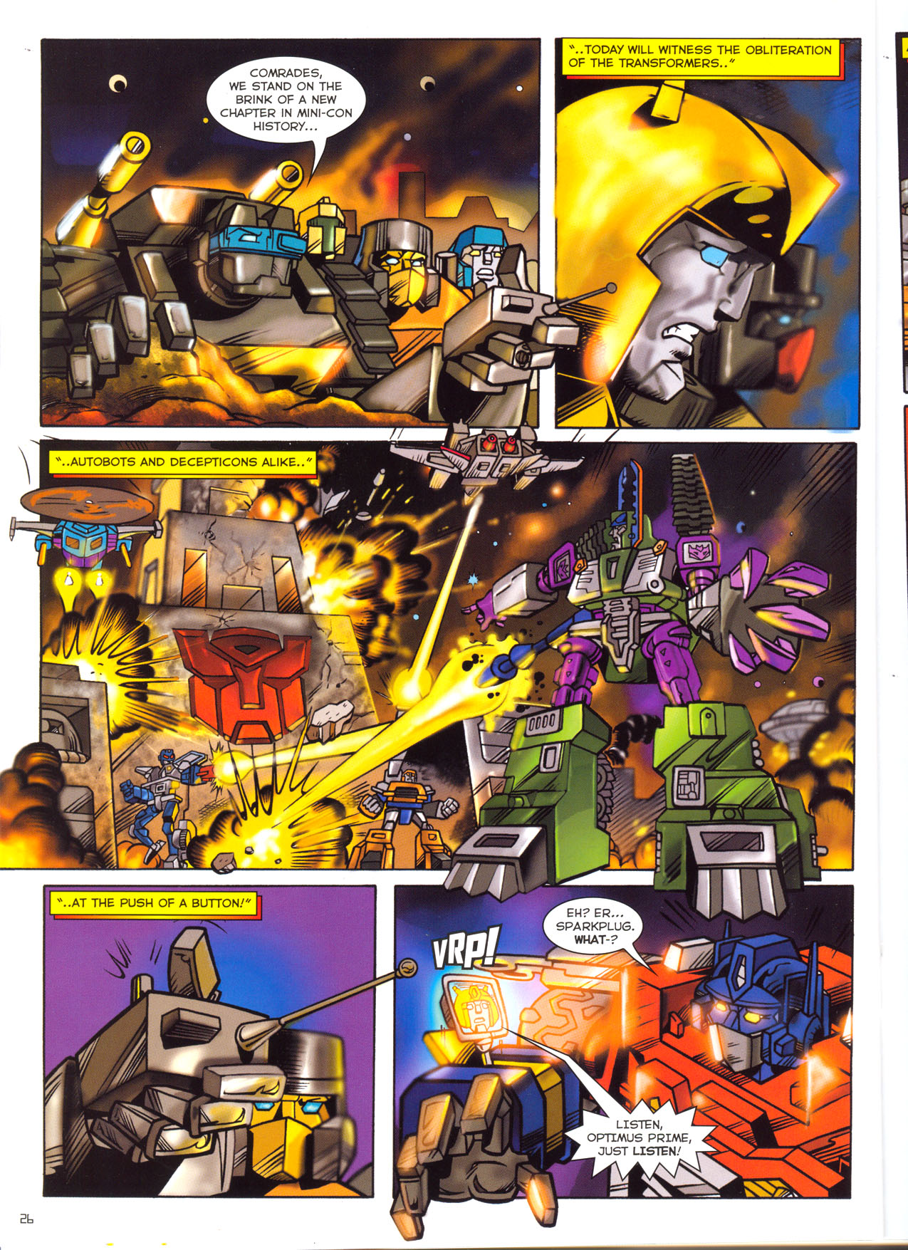 Read online Transformers: Armada (2003) comic -  Issue #9 - 19