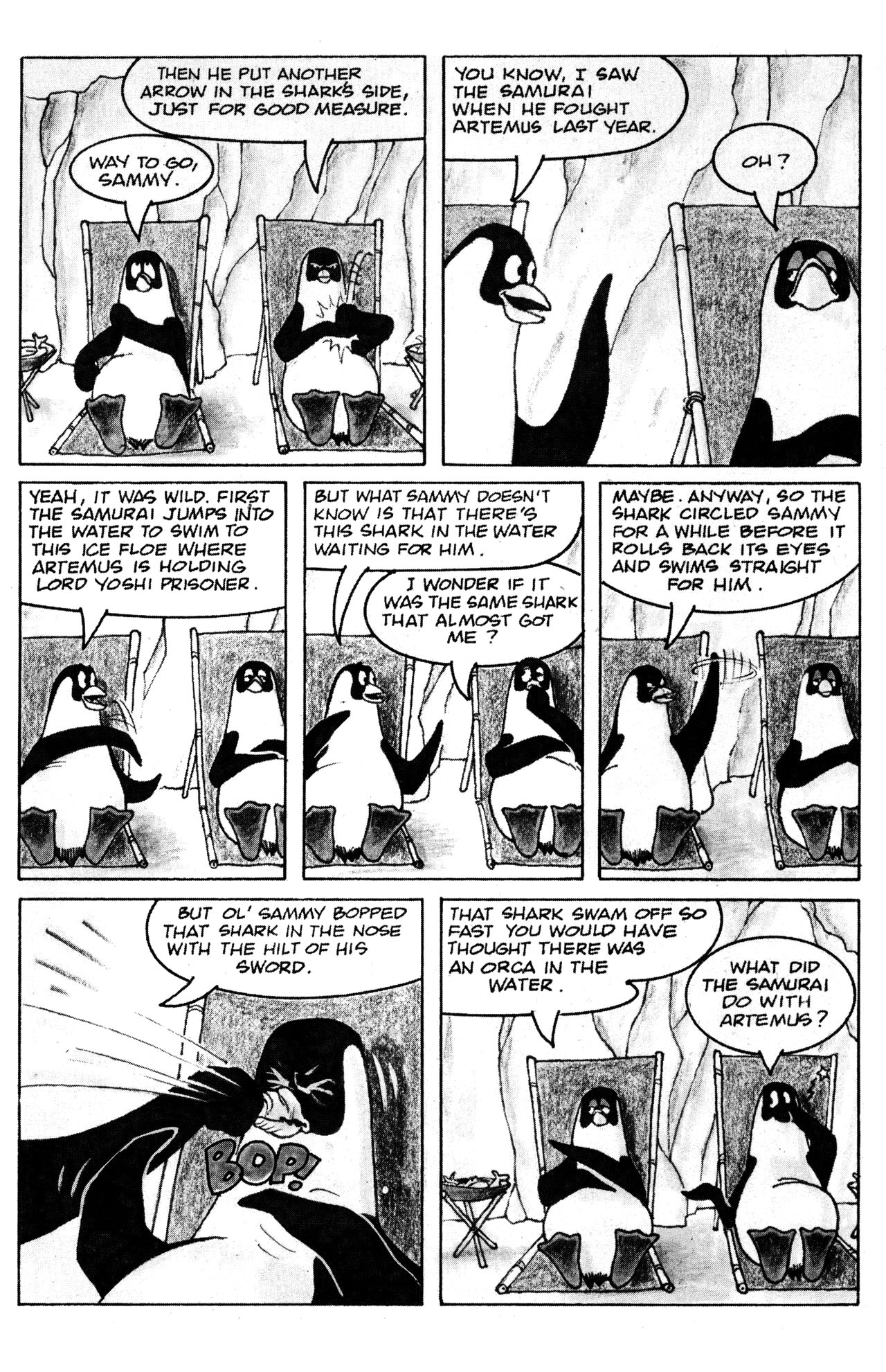 Read online Samurai Penguin comic -  Issue #7 - 21