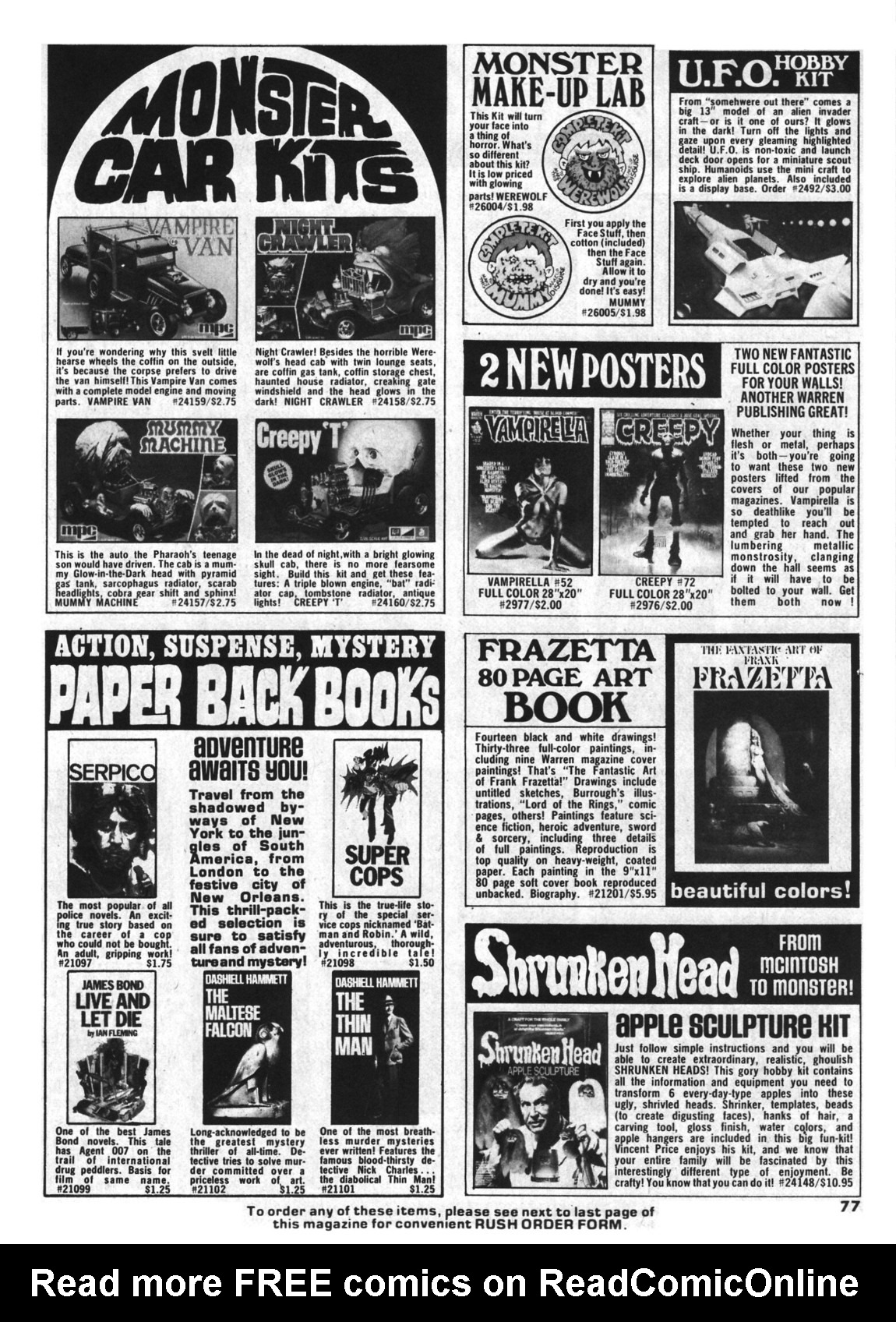 Read online Vampirella (1969) comic -  Issue #55 - 77