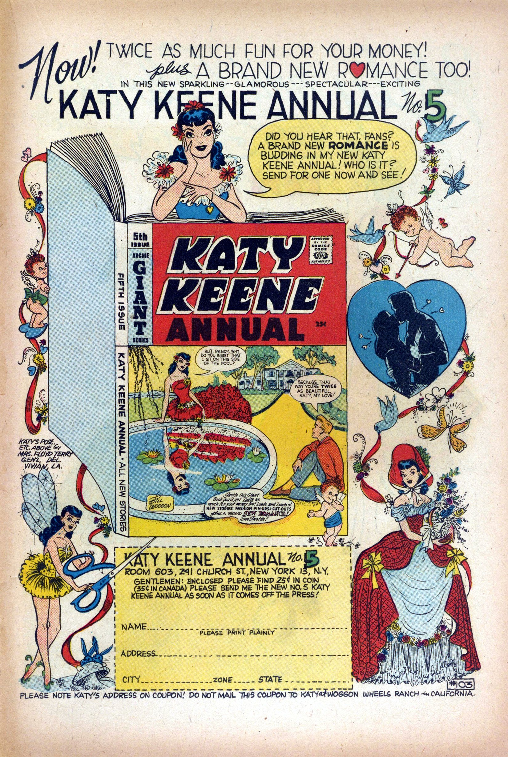 Read online Katy Keene (1949) comic -  Issue #41 - 19