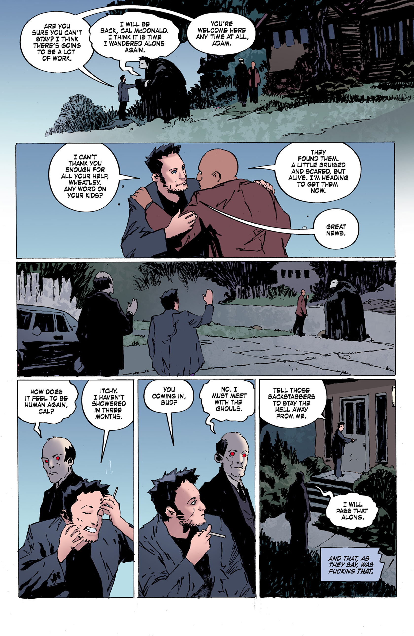 Read online Criminal Macabre: The Third Child comic -  Issue #4 - 23