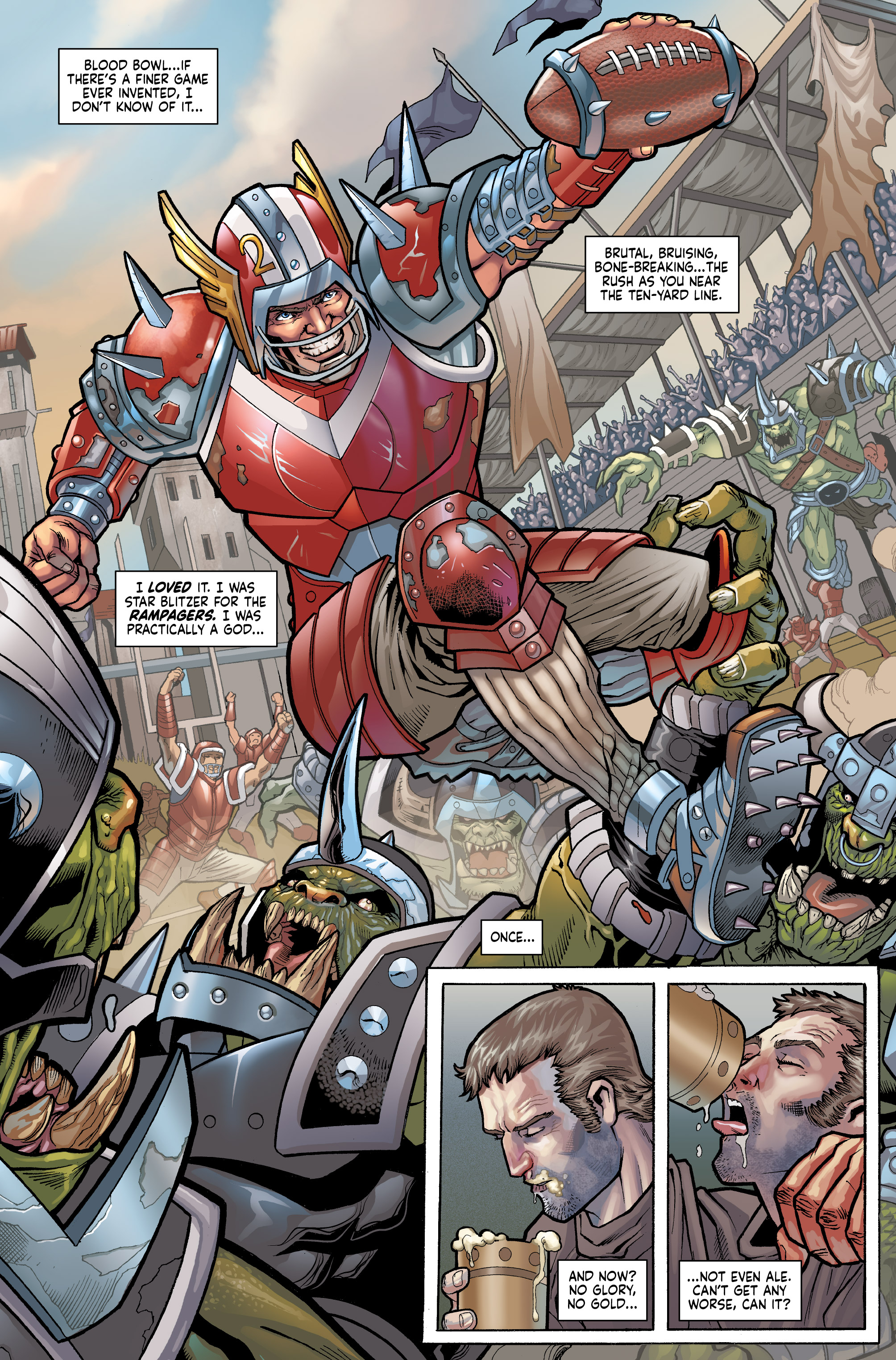 Read online Blood Bowl: More Guts, More Glory! comic -  Issue #1 - 7