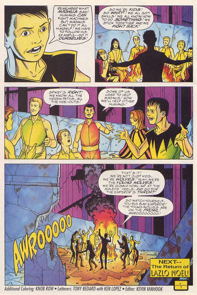 Read online Magnus Robot Fighter (1991) comic -  Issue #26 - 22