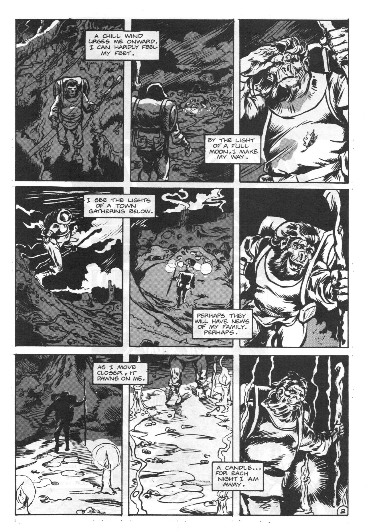 Read online Planet of the Apes (1990) comic -  Issue # Annual 1 - 53