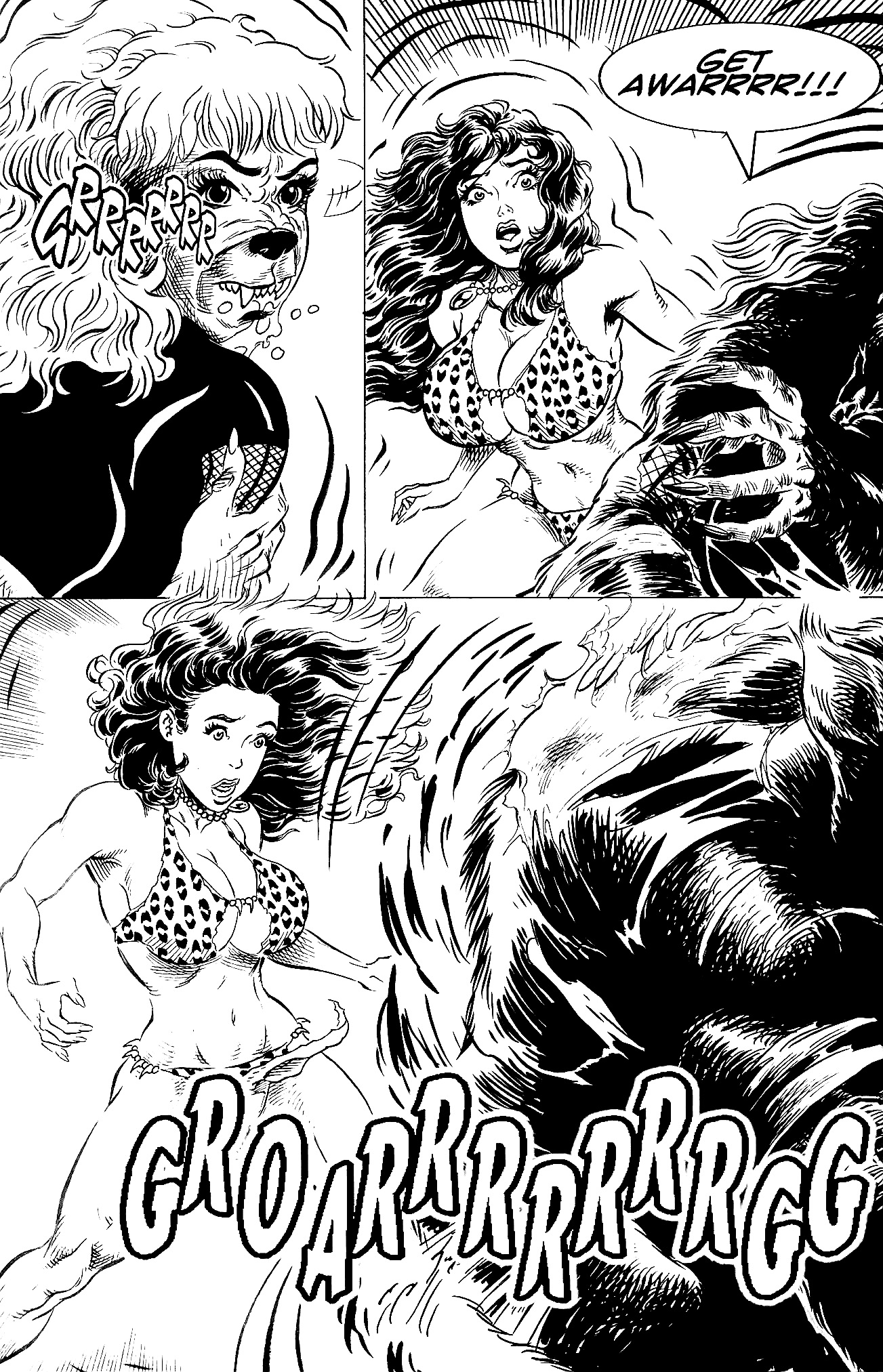 Read online Cavewoman: Feeding Grounds comic -  Issue #1 - 24