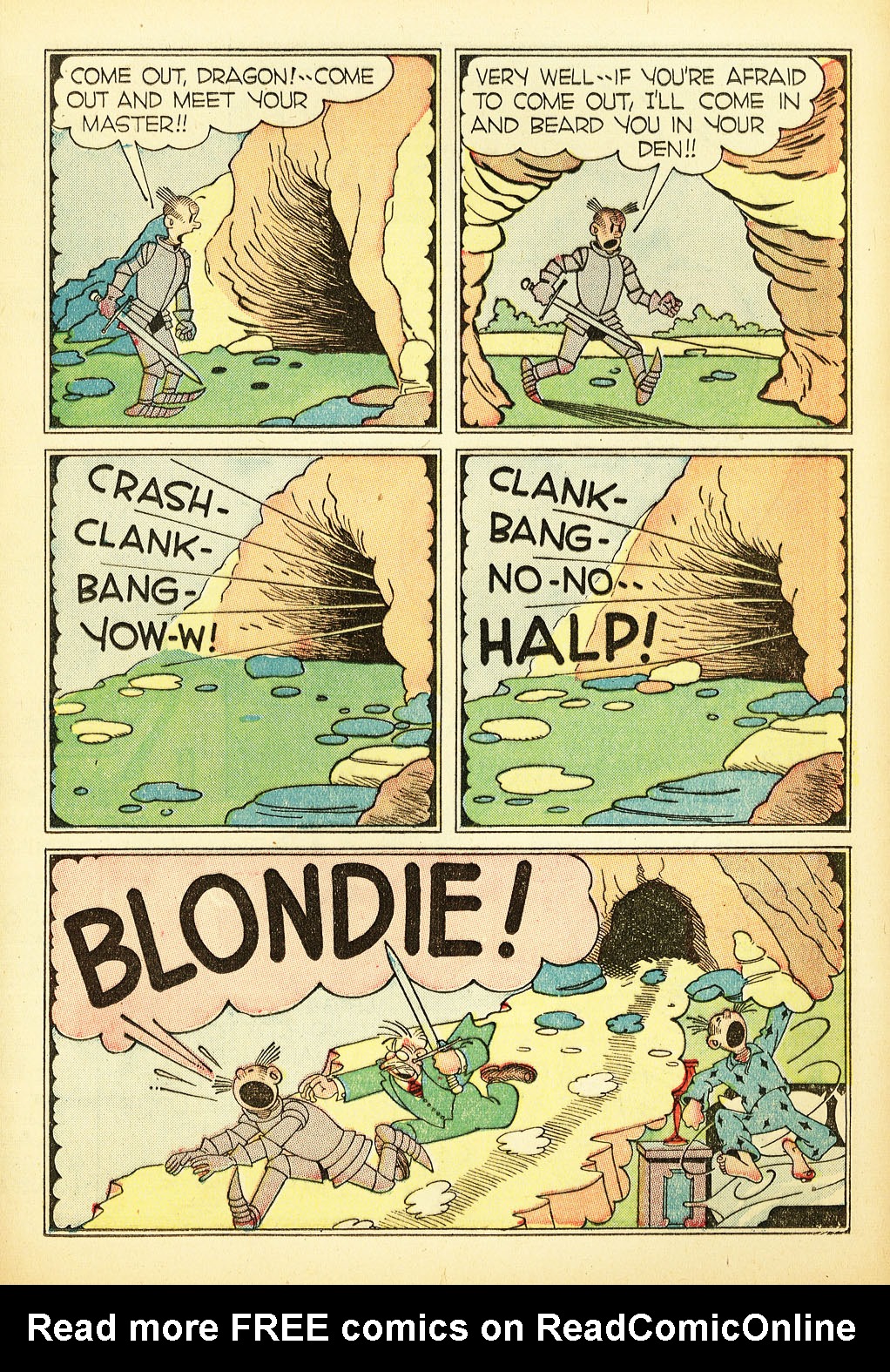 Read online Blondie Comics (1947) comic -  Issue #8 - 17