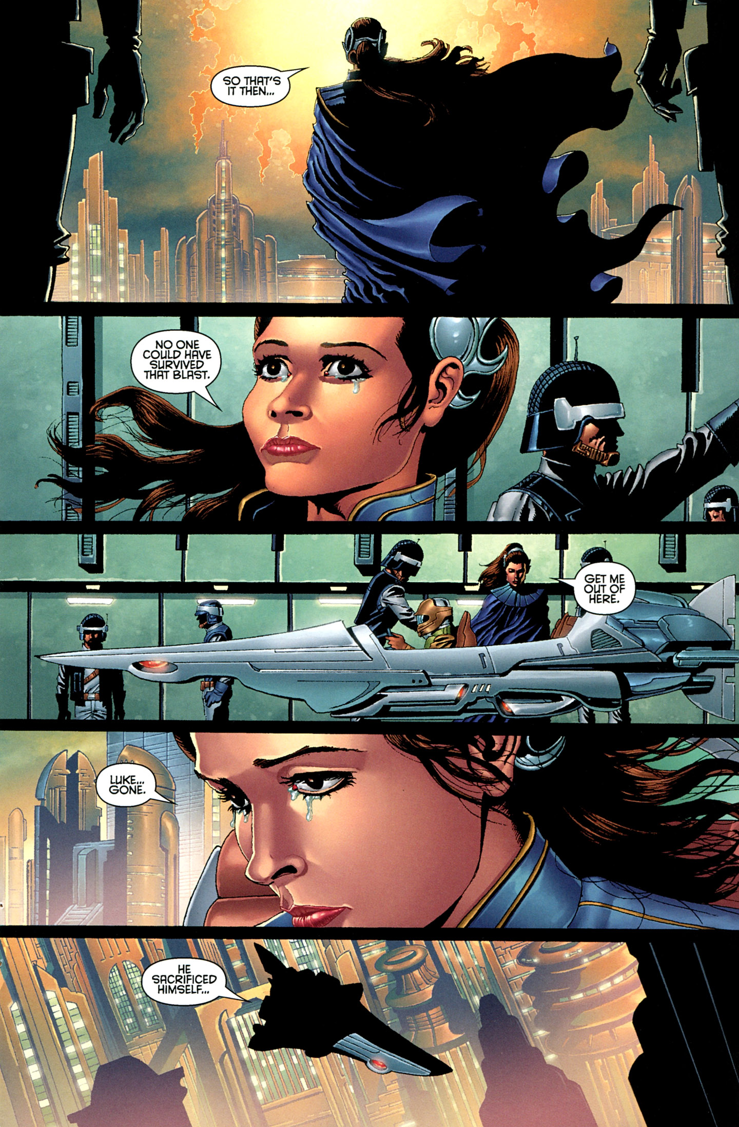 Read online Star Wars: Crimson Empire III - Empire Lost comic -  Issue #5 - 3