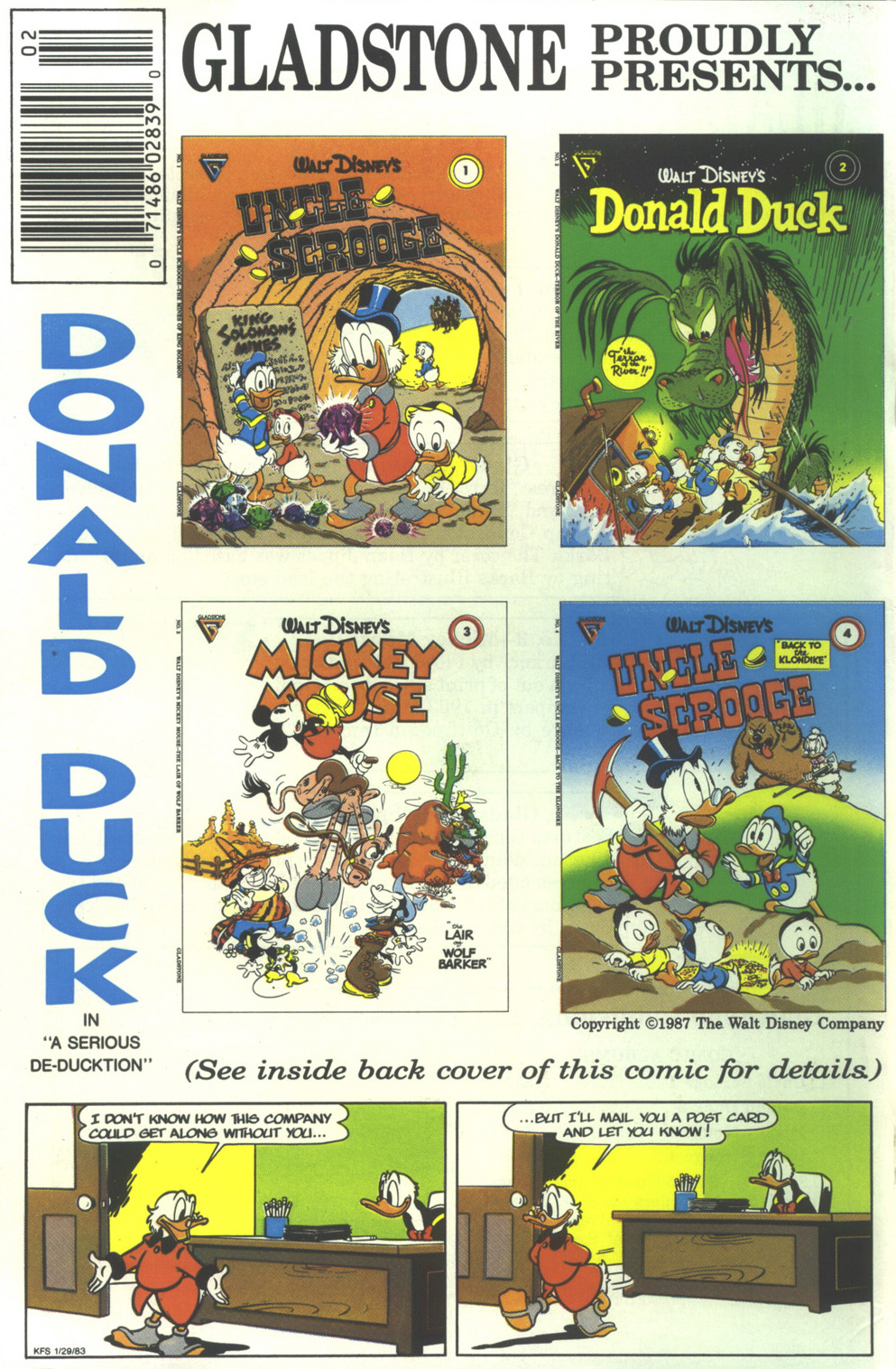 Walt Disney's Donald Duck Adventures (1987) Issue #3 #3 - English 36