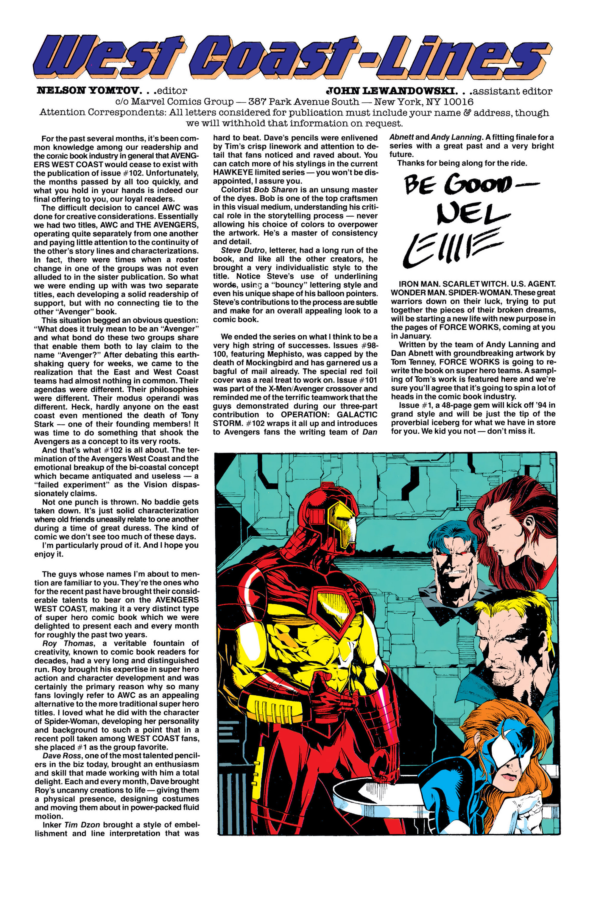 Read online Avengers West Coast (1989) comic -  Issue #102 - 23