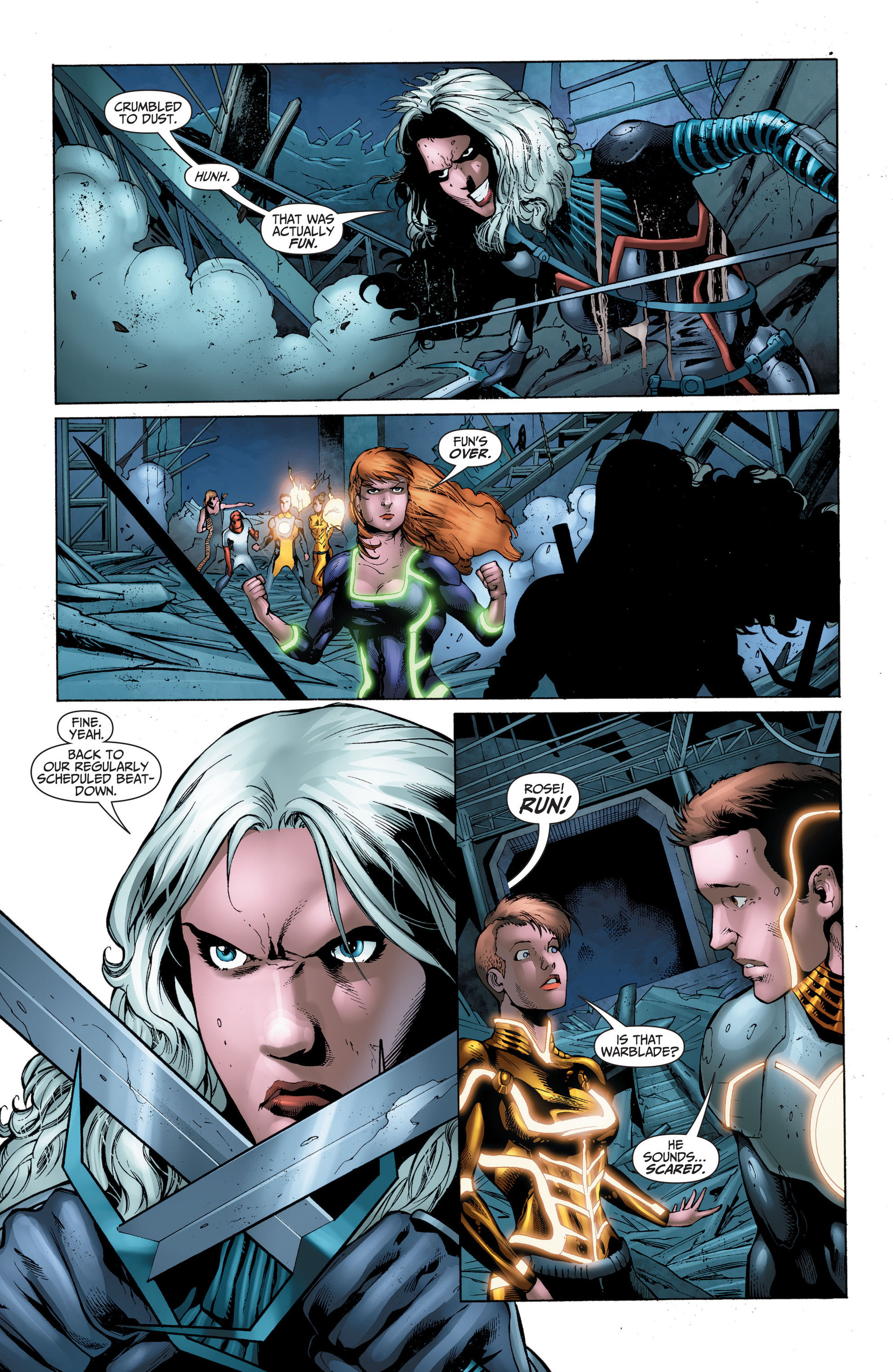 Read online The Ravagers comic -  Issue #11 - 19