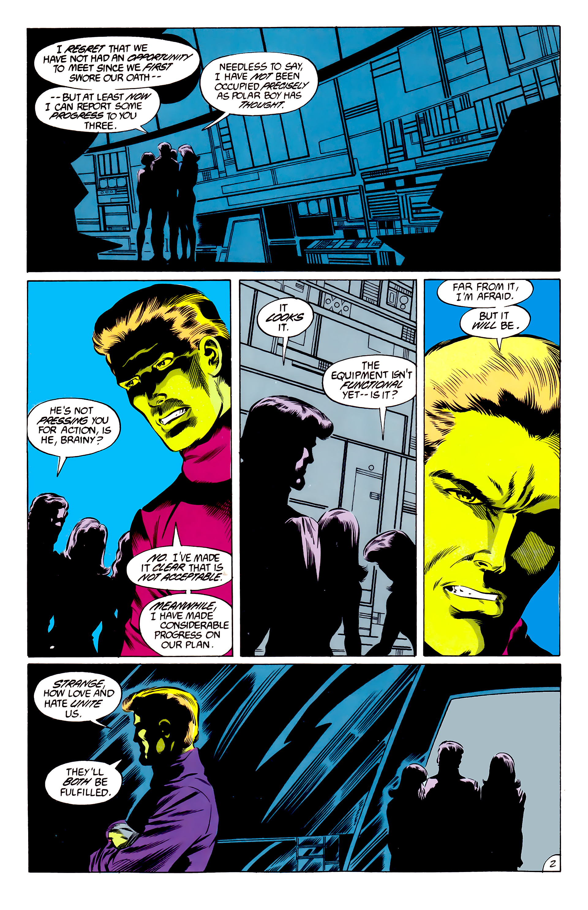 Read online Legion of Super-Heroes (1984) comic -  Issue #46 - 3