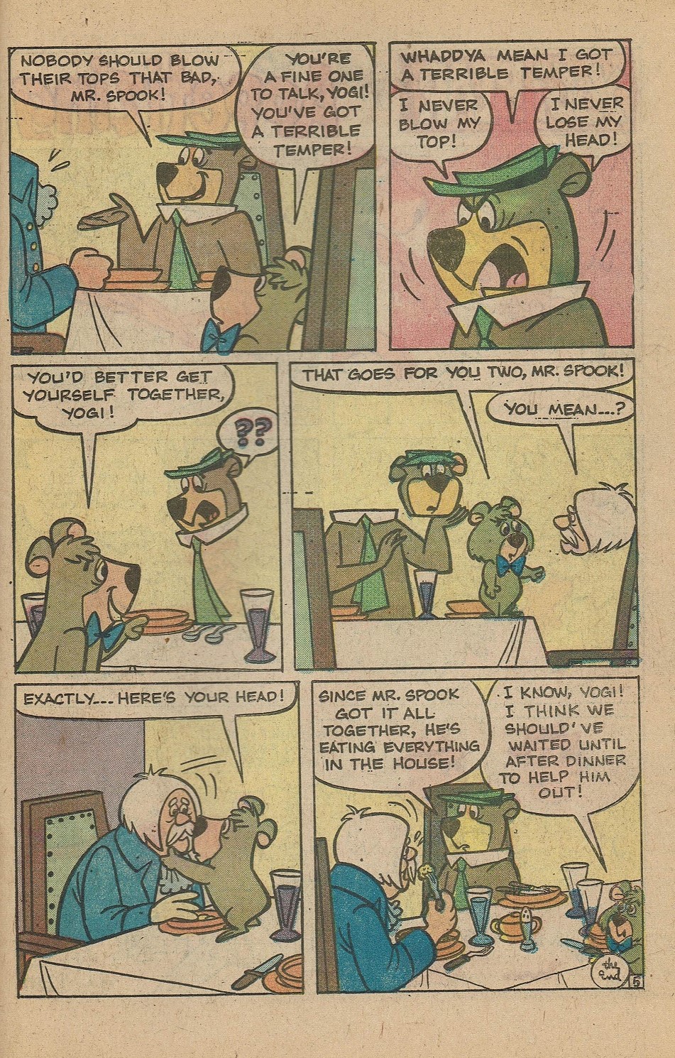 Read online Yogi Bear (1970) comic -  Issue #27 - 31