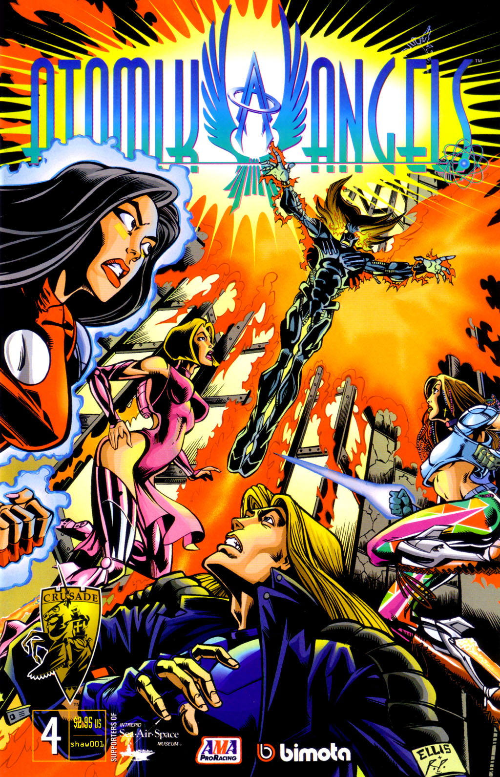 Read online Atomik Angels comic -  Issue #4 - 1