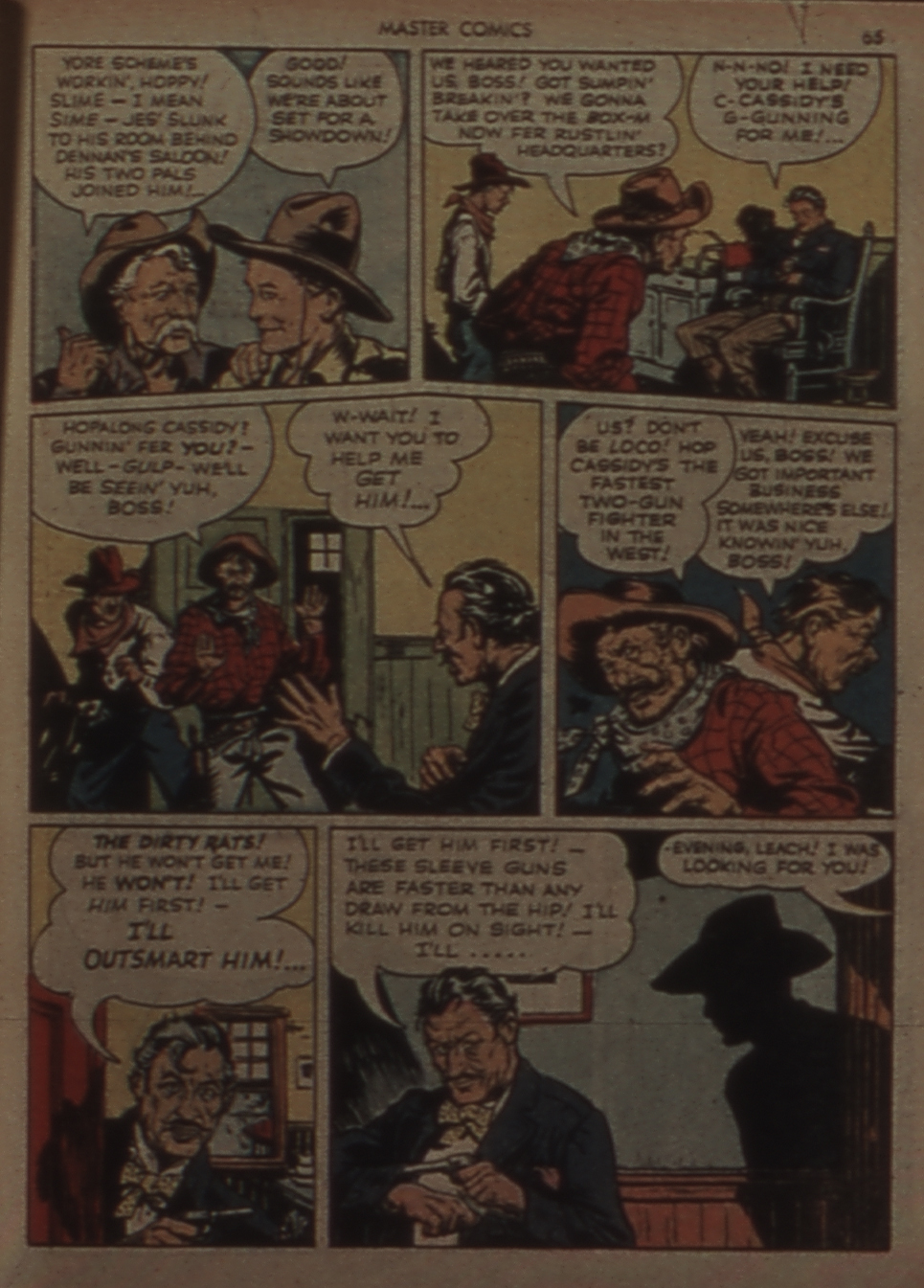 Read online Master Comics comic -  Issue #34 - 65