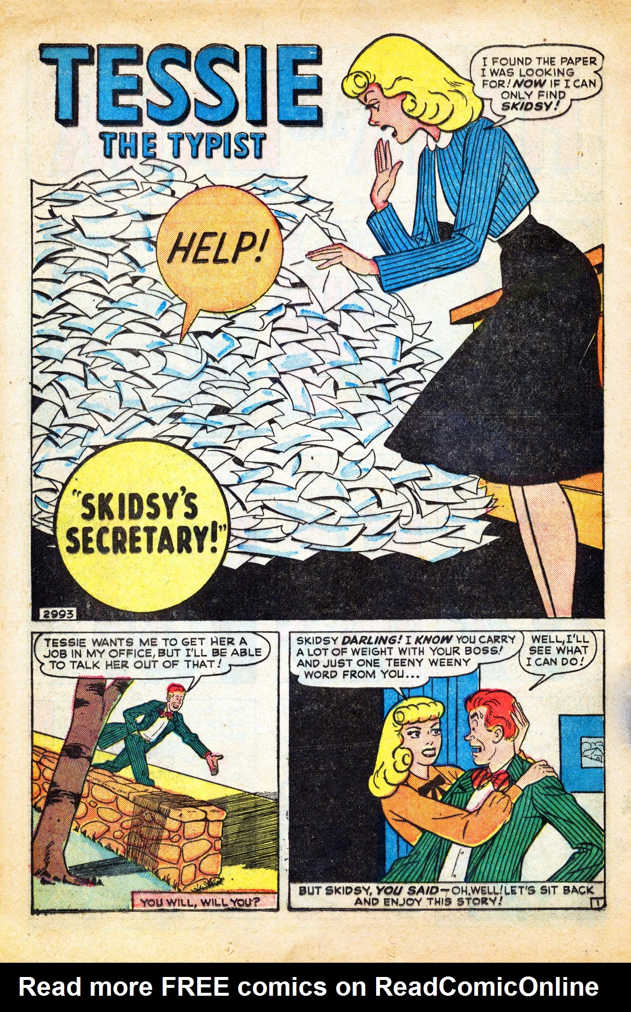 Read online Tessie the Typist comic -  Issue #18 - 31